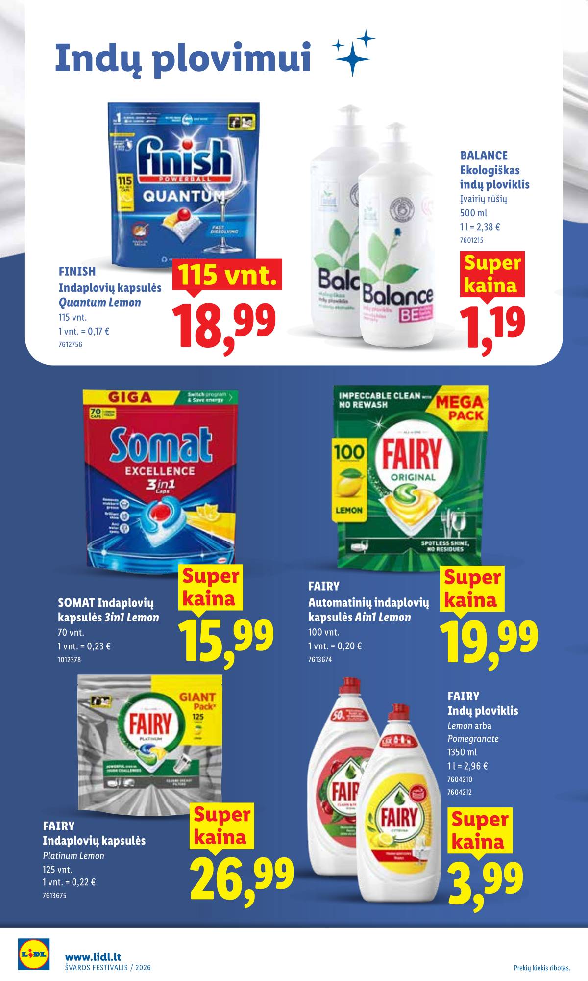 Lidl - LIDL SAVAITĖS Maisto prekių akcijų leidinys 28 puslapis