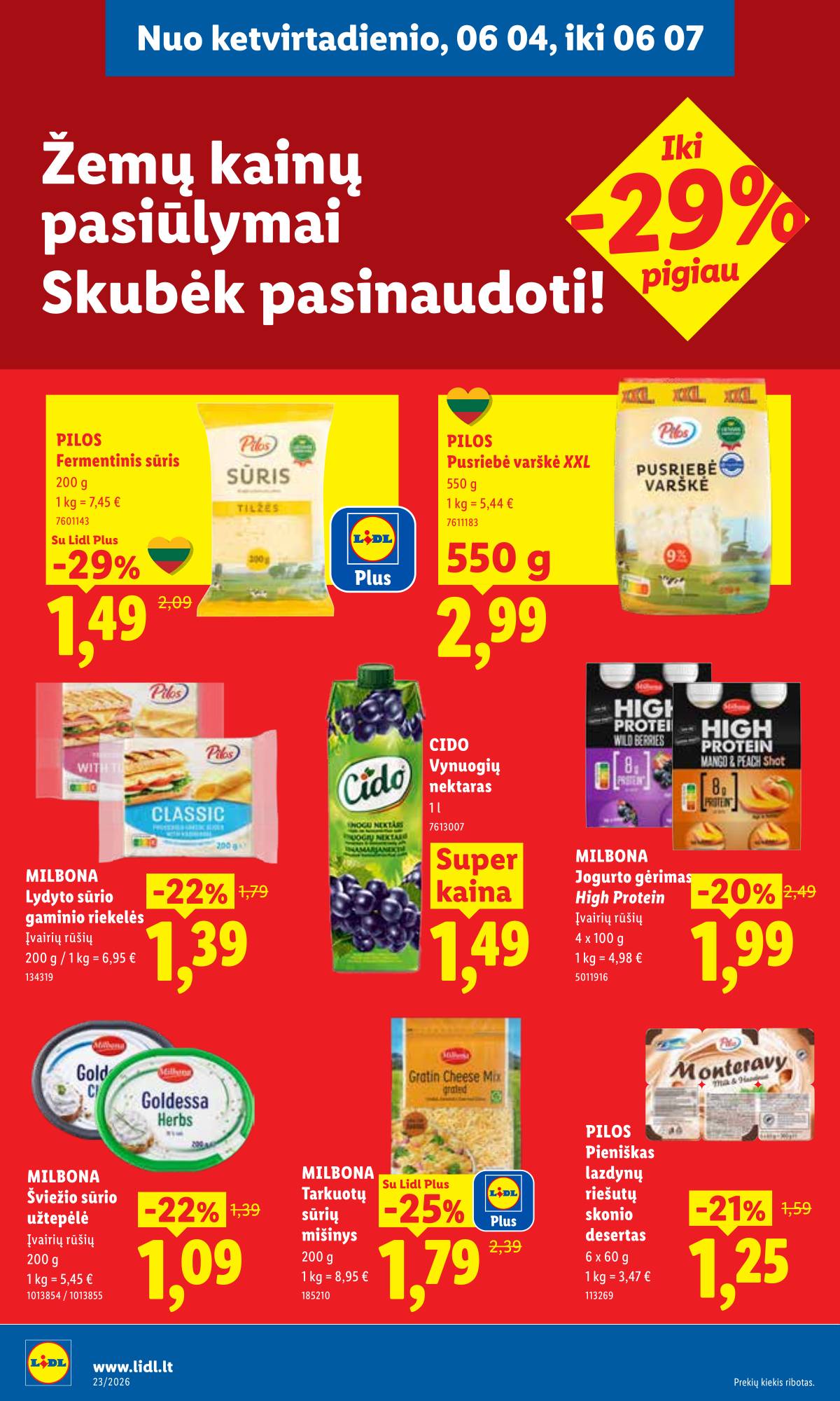 Lidl - LIDL SAVAITĖS Maisto prekių akcijų leidinys 38 puslapis