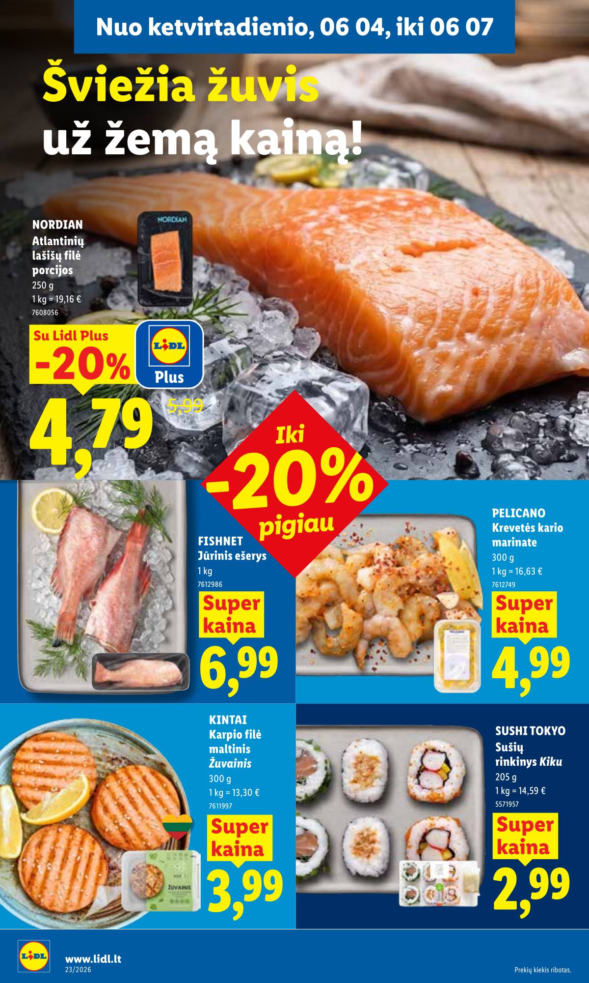 Lidl - LIDL SAVAITĖS Maisto prekių akcijų leidinys 44 puslapis