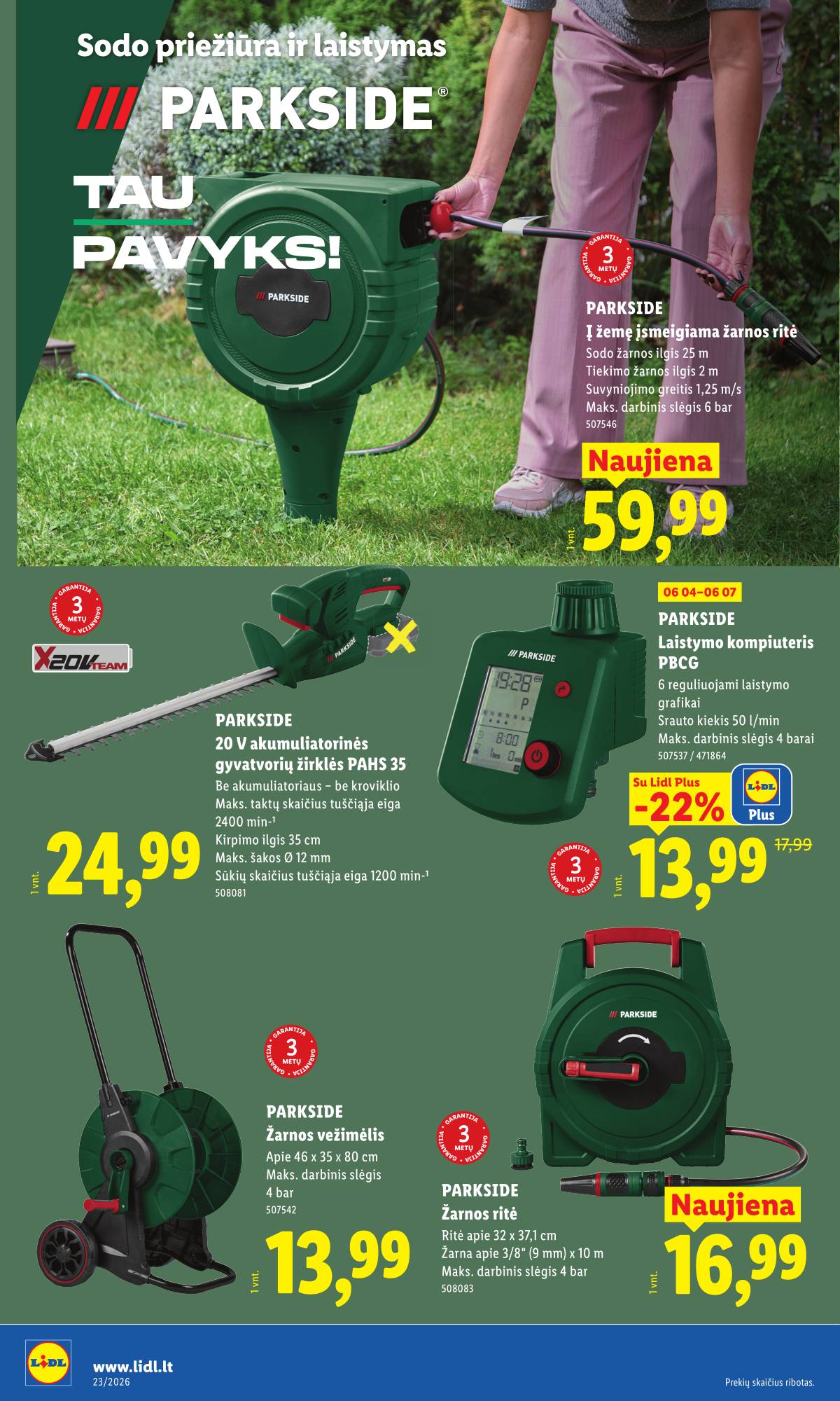 Lidl - LIDL Ne maisto prekių akcijų leidinys 18 puslapis