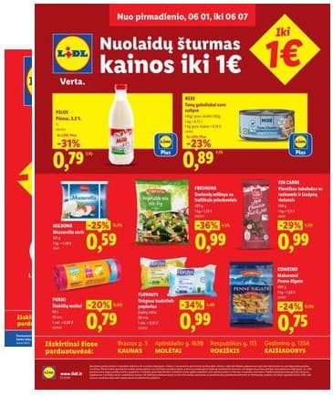 Lidl - Keturiose LIDL parduotuvėse! 2026-06-01 – 2026-06-07