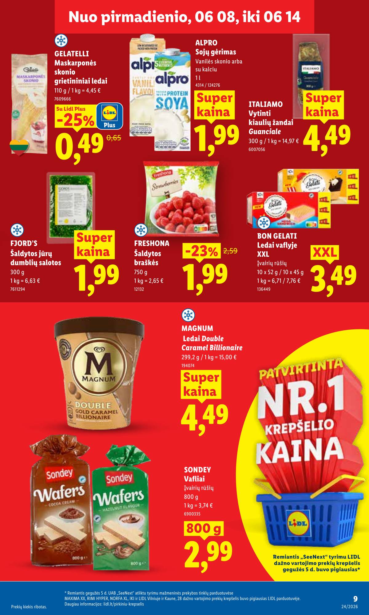 Lidl - LIDL SAVAITĖS Maisto prekių akcijų leidinys 13 puslapis