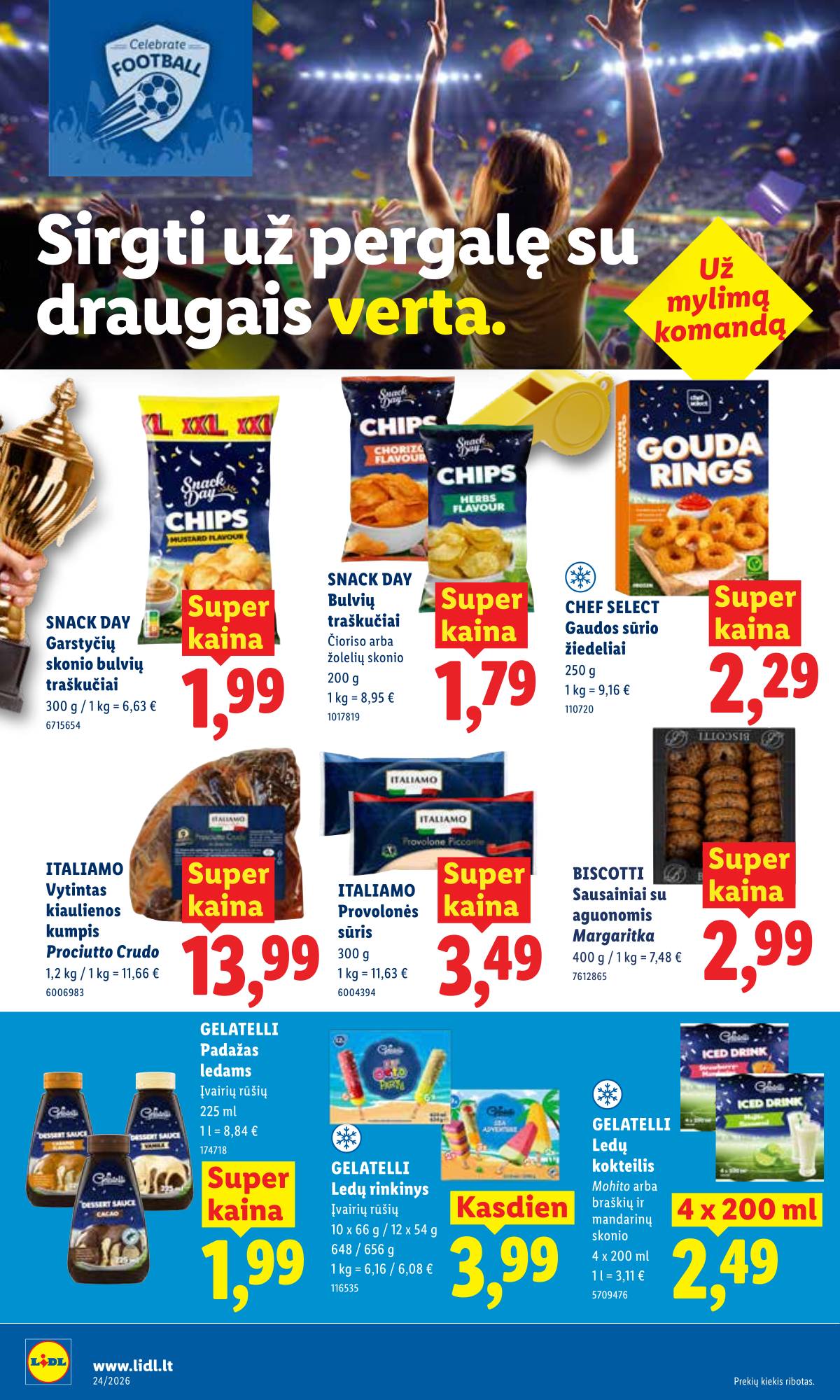 Lidl - LIDL SAVAITĖS Maisto prekių akcijų leidinys 14 puslapis