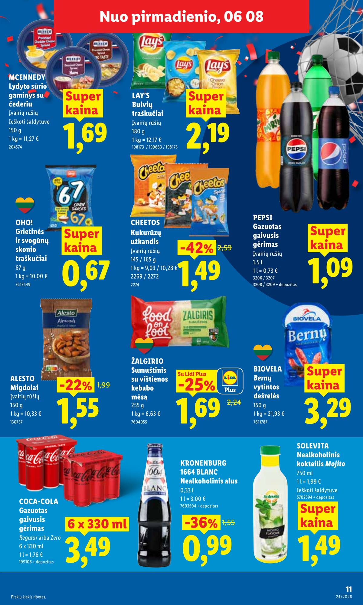 Lidl - LIDL SAVAITĖS Maisto prekių akcijų leidinys 15 puslapis