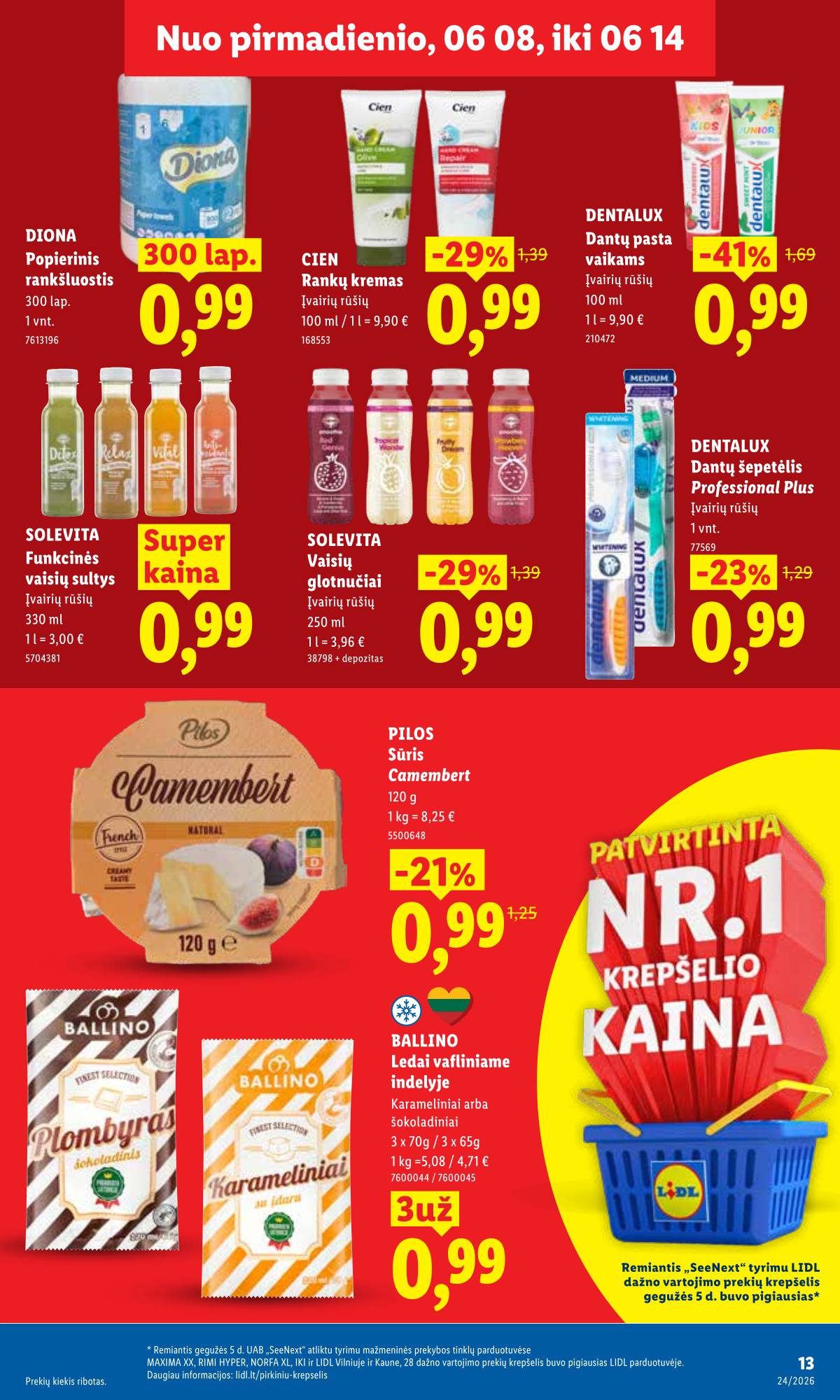 Lidl - LIDL SAVAITĖS Maisto prekių akcijų leidinys 17 puslapis