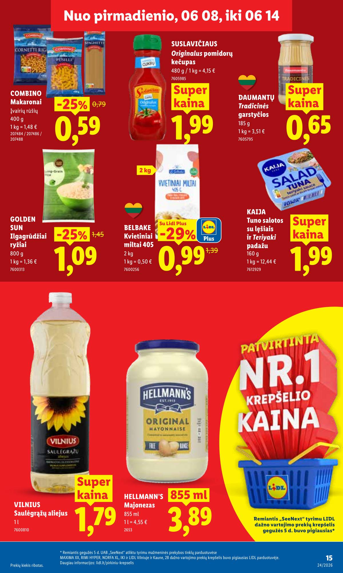 Lidl - LIDL SAVAITĖS Maisto prekių akcijų leidinys 19 puslapis