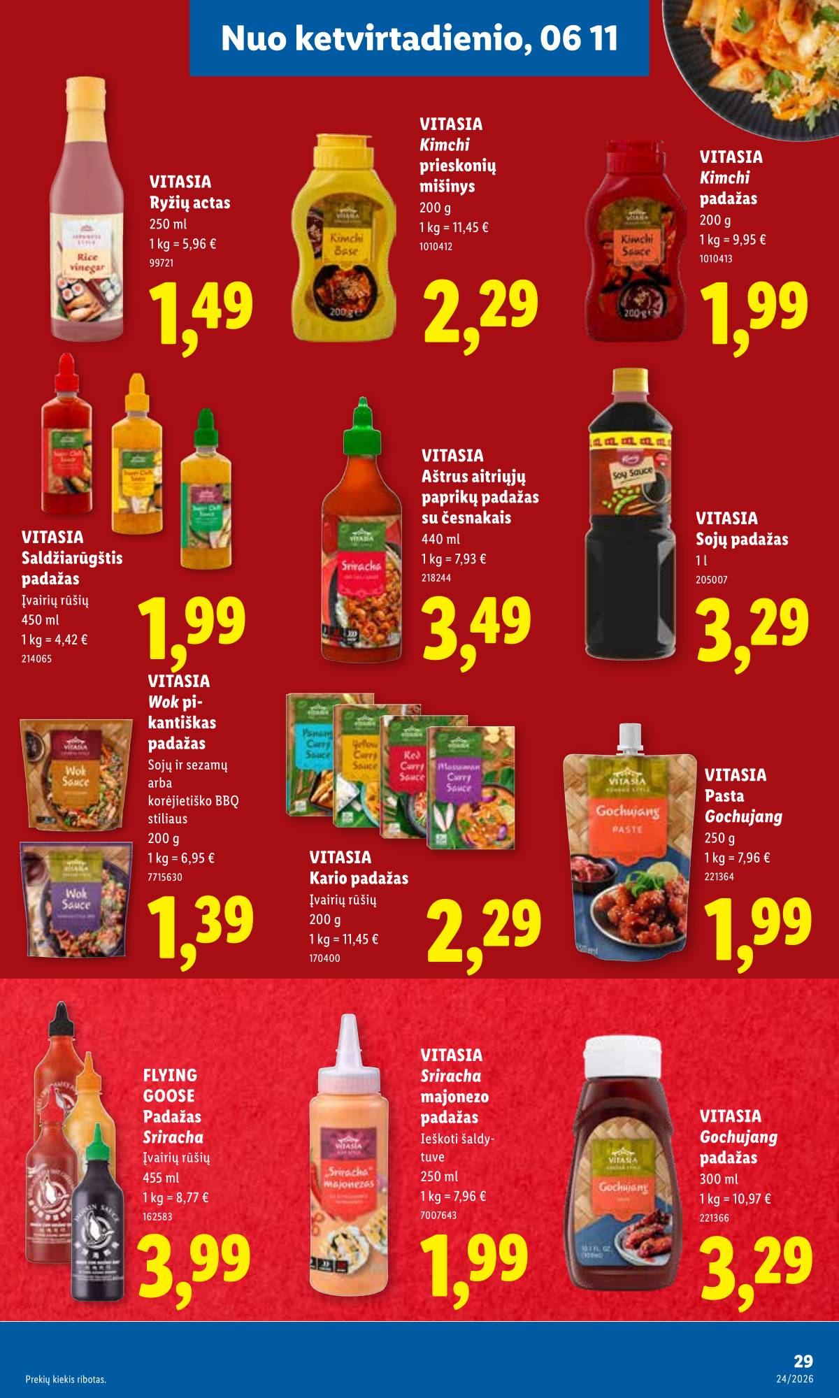 Lidl - LIDL SAVAITĖS Maisto prekių akcijų leidinys 25 puslapis