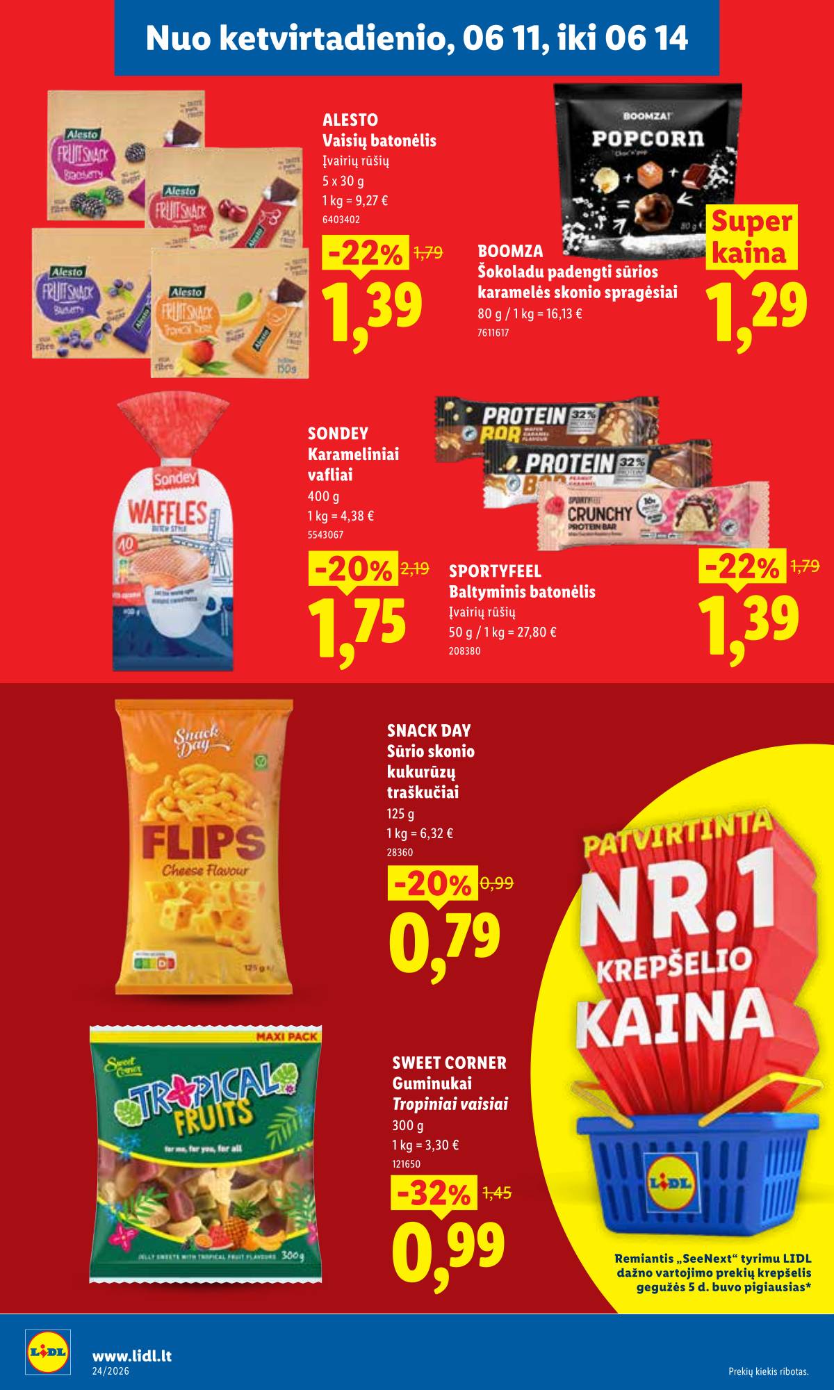 Lidl - LIDL SAVAITĖS Maisto prekių akcijų leidinys 32 puslapis