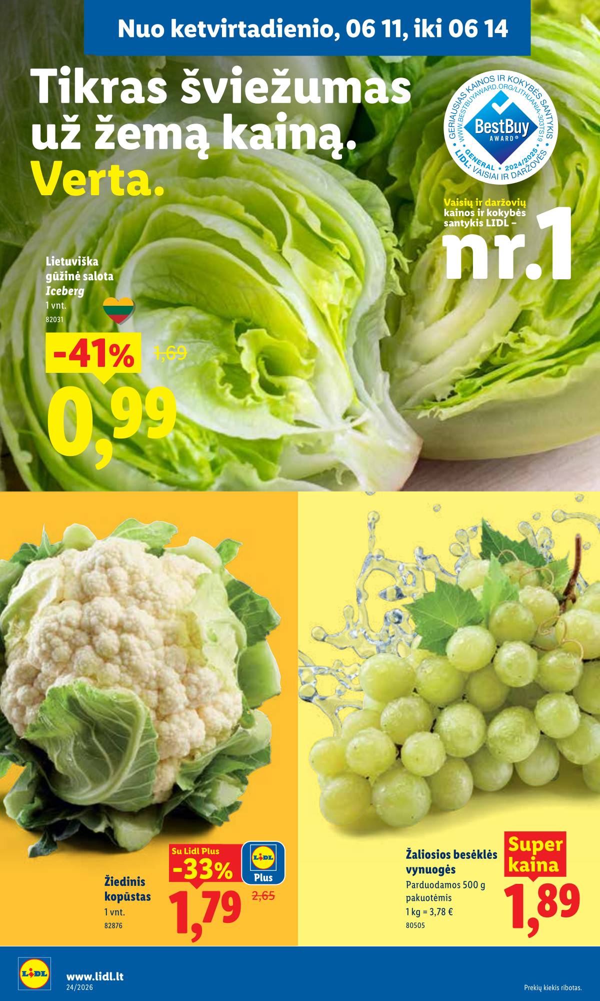 Lidl - LIDL SAVAITĖS Maisto prekių akcijų leidinys 34 puslapis