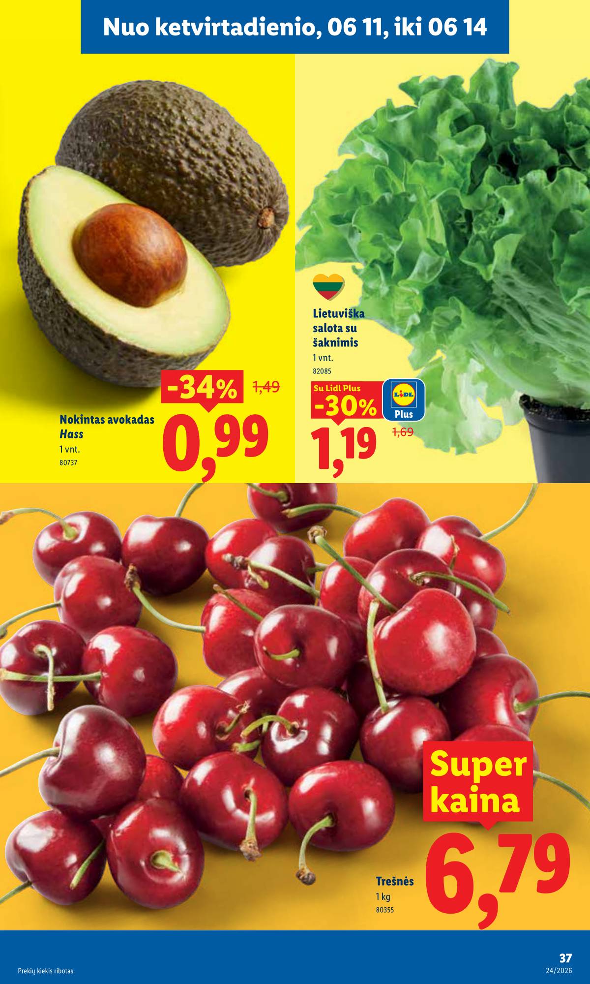 Lidl - LIDL SAVAITĖS Maisto prekių akcijų leidinys 35 puslapis