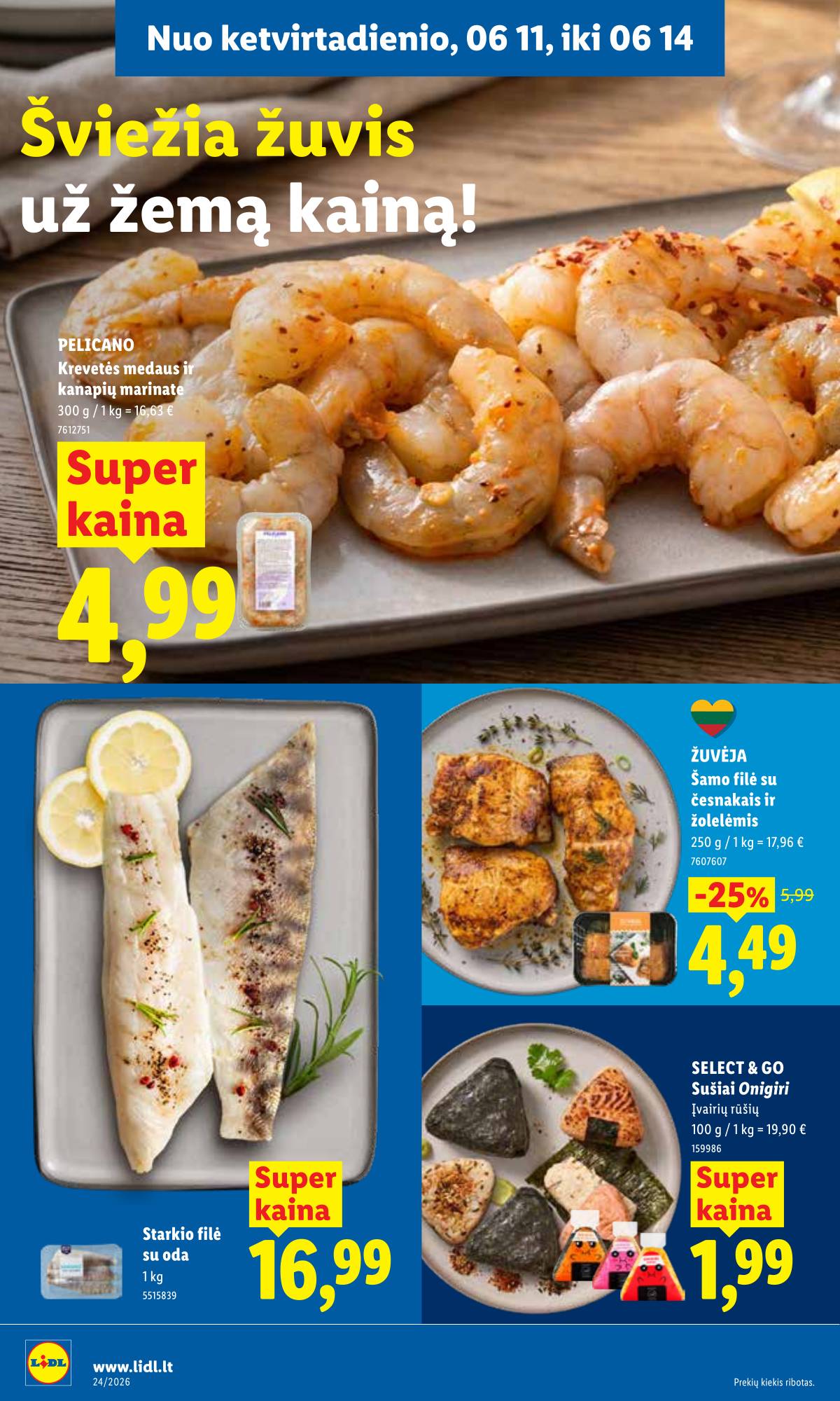 Lidl - LIDL SAVAITĖS Maisto prekių akcijų leidinys 36 puslapis