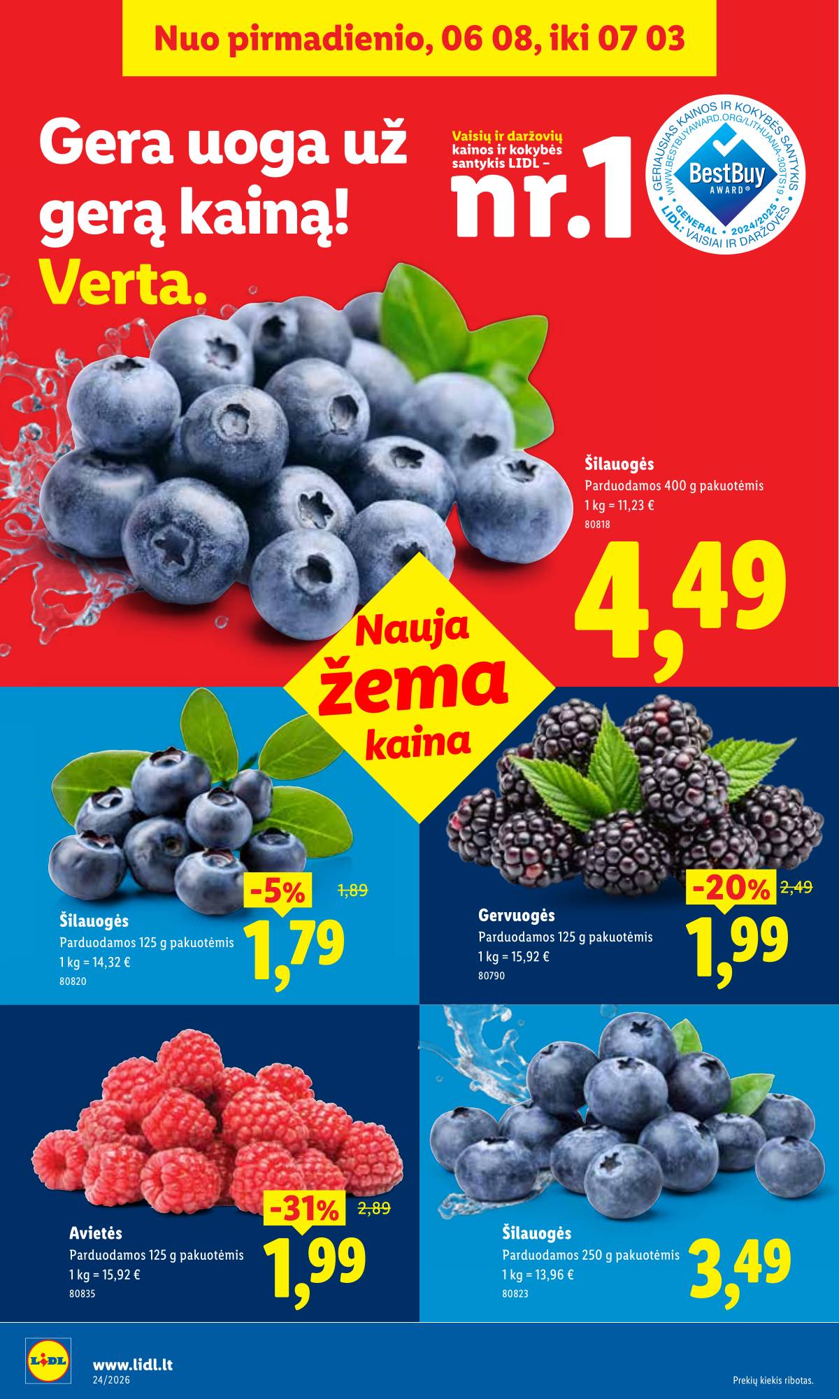 Lidl - LIDL SAVAITĖS Maisto prekių akcijų leidinys 5 puslapis