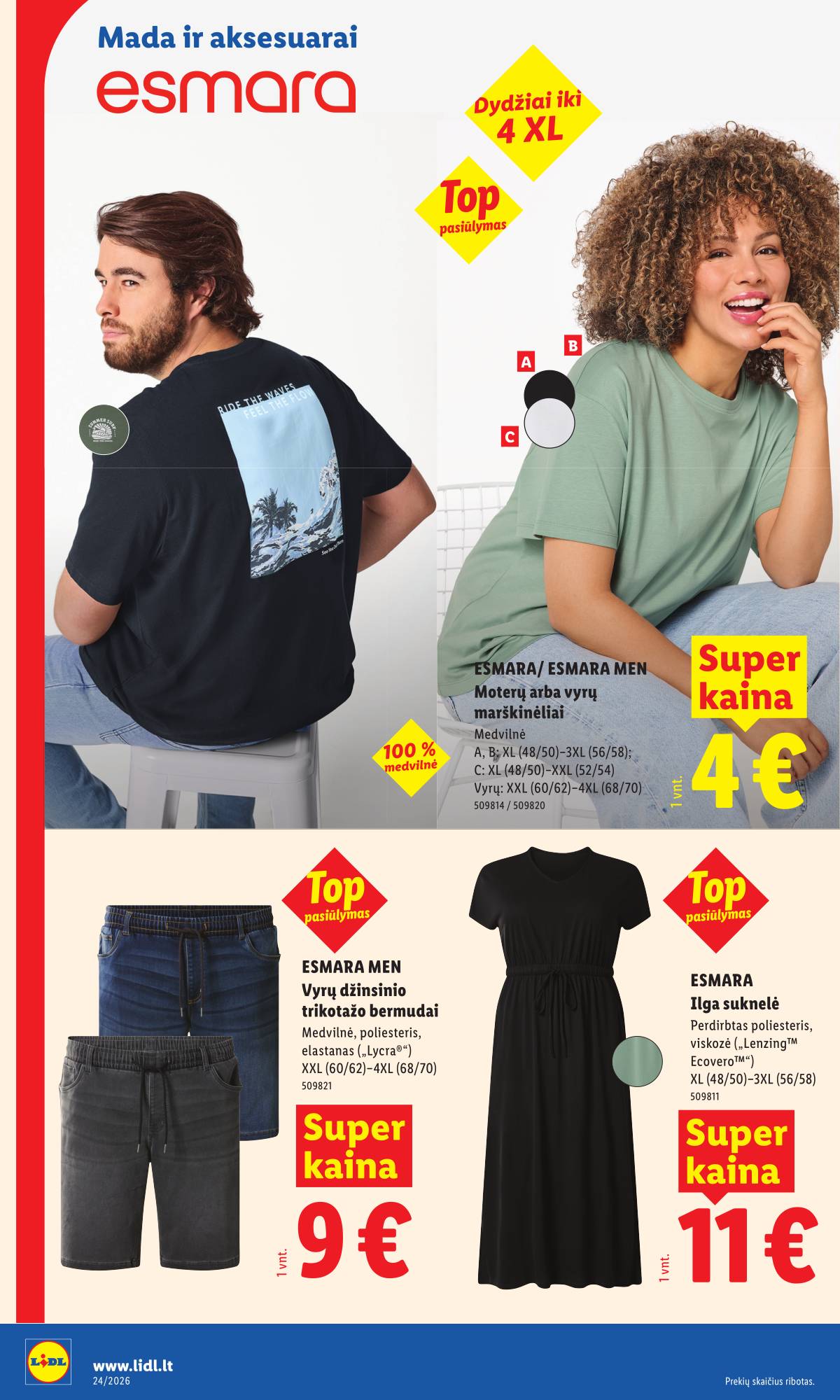 Lidl - LIDL Ne maisto prekių akcijų leidinys 4 puslapis