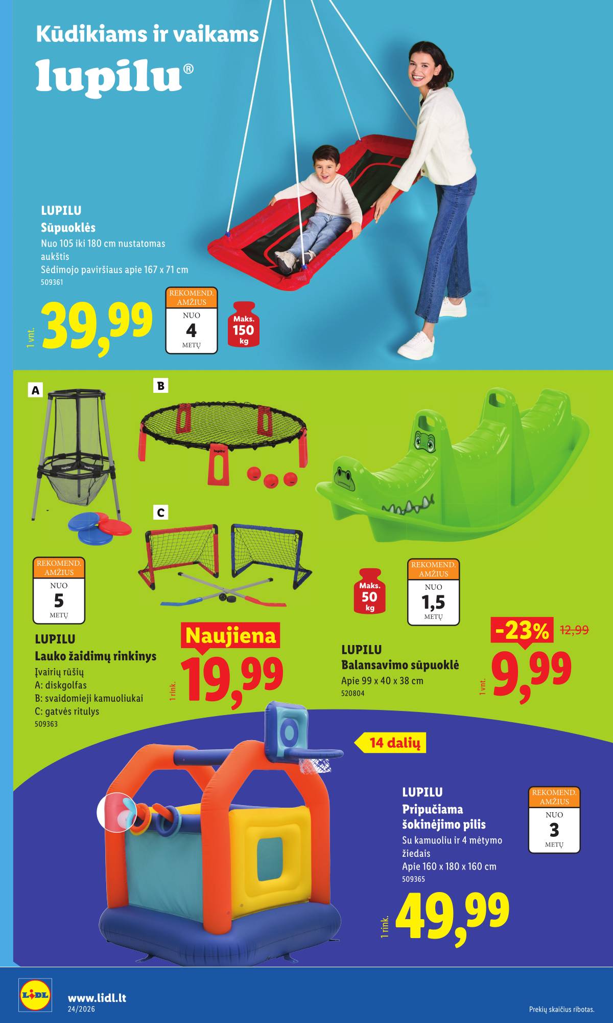 Lidl - LIDL Ne maisto prekių akcijų leidinys 8 puslapis