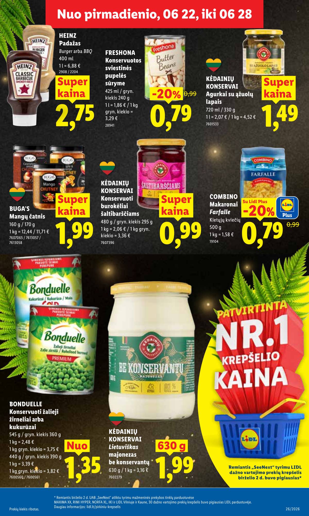 Lidl - LIDL SAVAITĖS Maisto prekių akcijų leidinys 13 puslapis