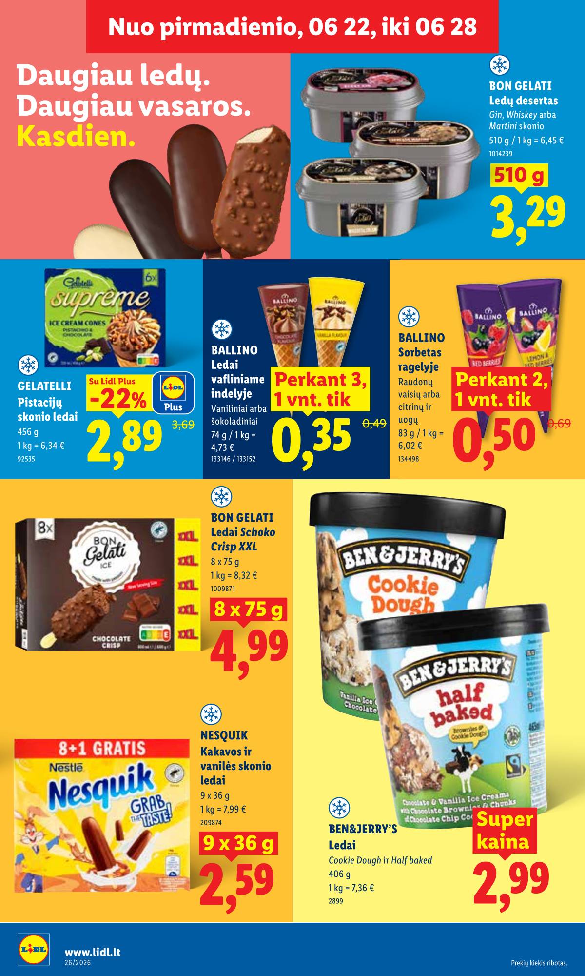 Lidl - LIDL SAVAITĖS Maisto prekių akcijų leidinys 18 puslapis