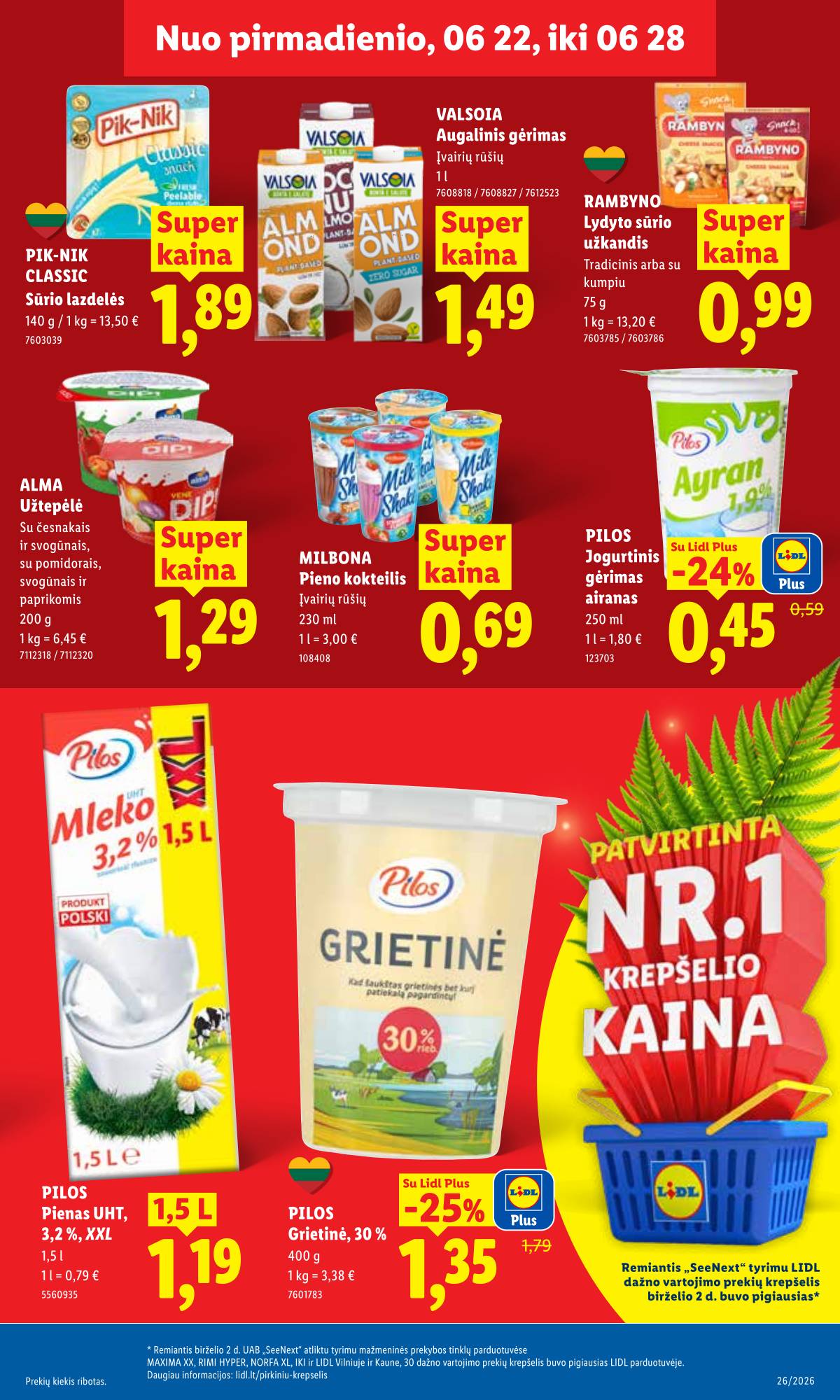 Lidl - LIDL SAVAITĖS Maisto prekių akcijų leidinys 19 puslapis