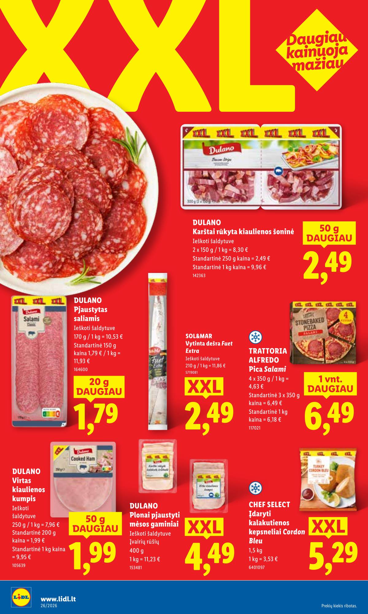 Lidl - LIDL SAVAITĖS Maisto prekių akcijų leidinys 24 puslapis
