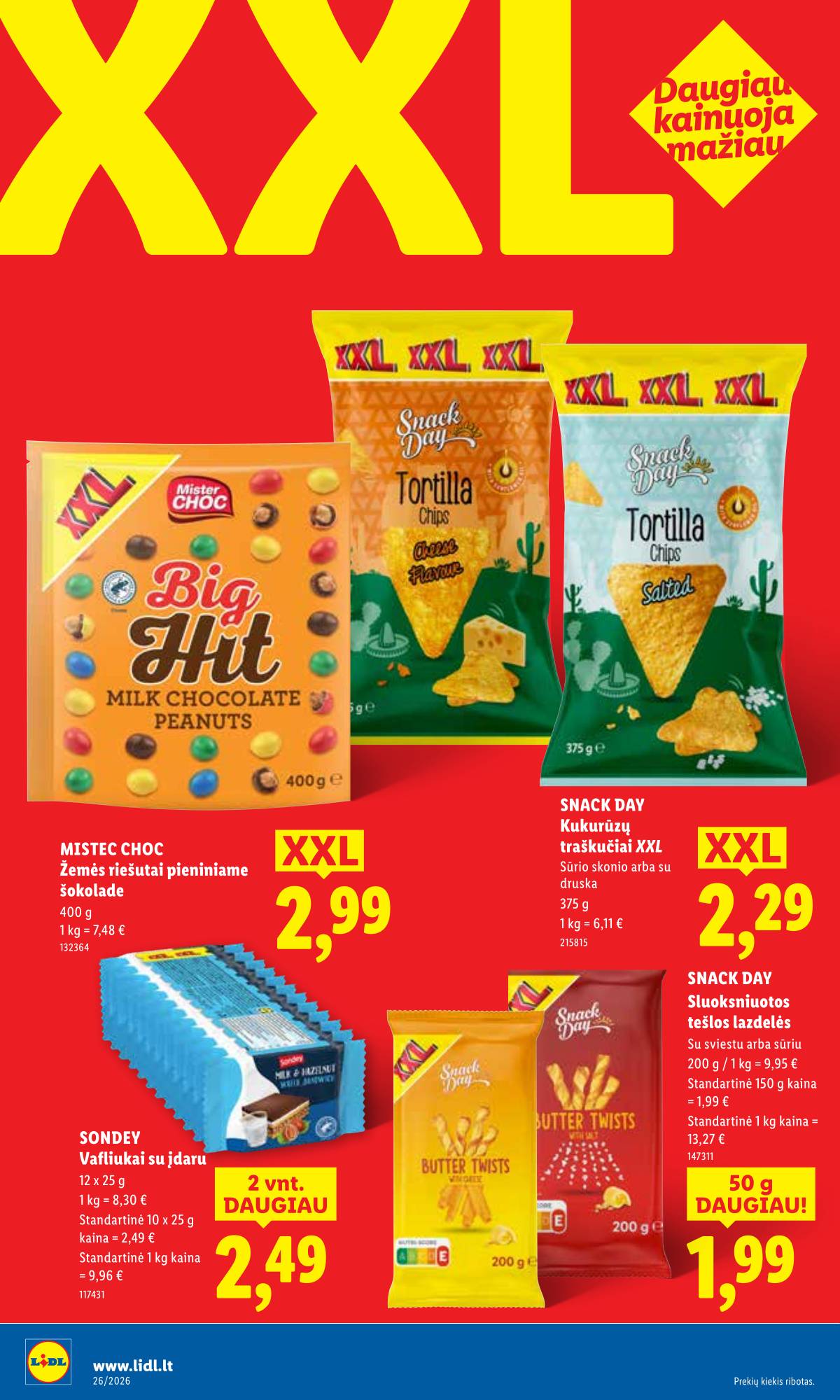 Lidl - LIDL SAVAITĖS Maisto prekių akcijų leidinys 26 puslapis