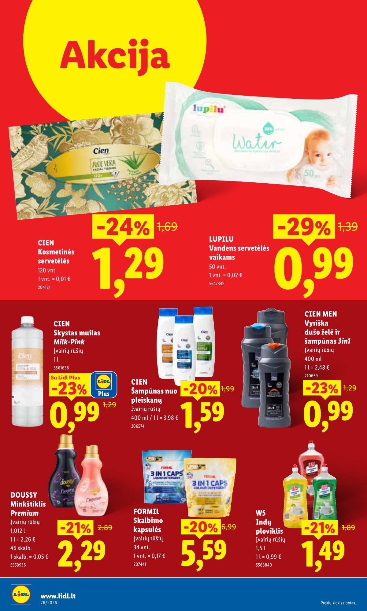 Lidl - LIDL SAVAITĖS Maisto prekių akcijų leidinys 29 puslapis
