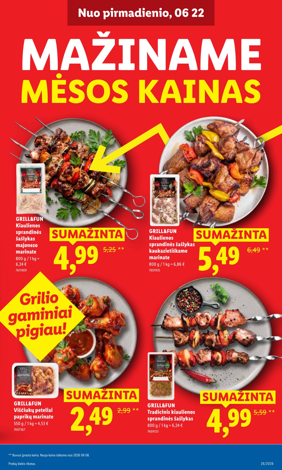 Lidl - LIDL SAVAITĖS Maisto prekių akcijų leidinys 3 puslapis