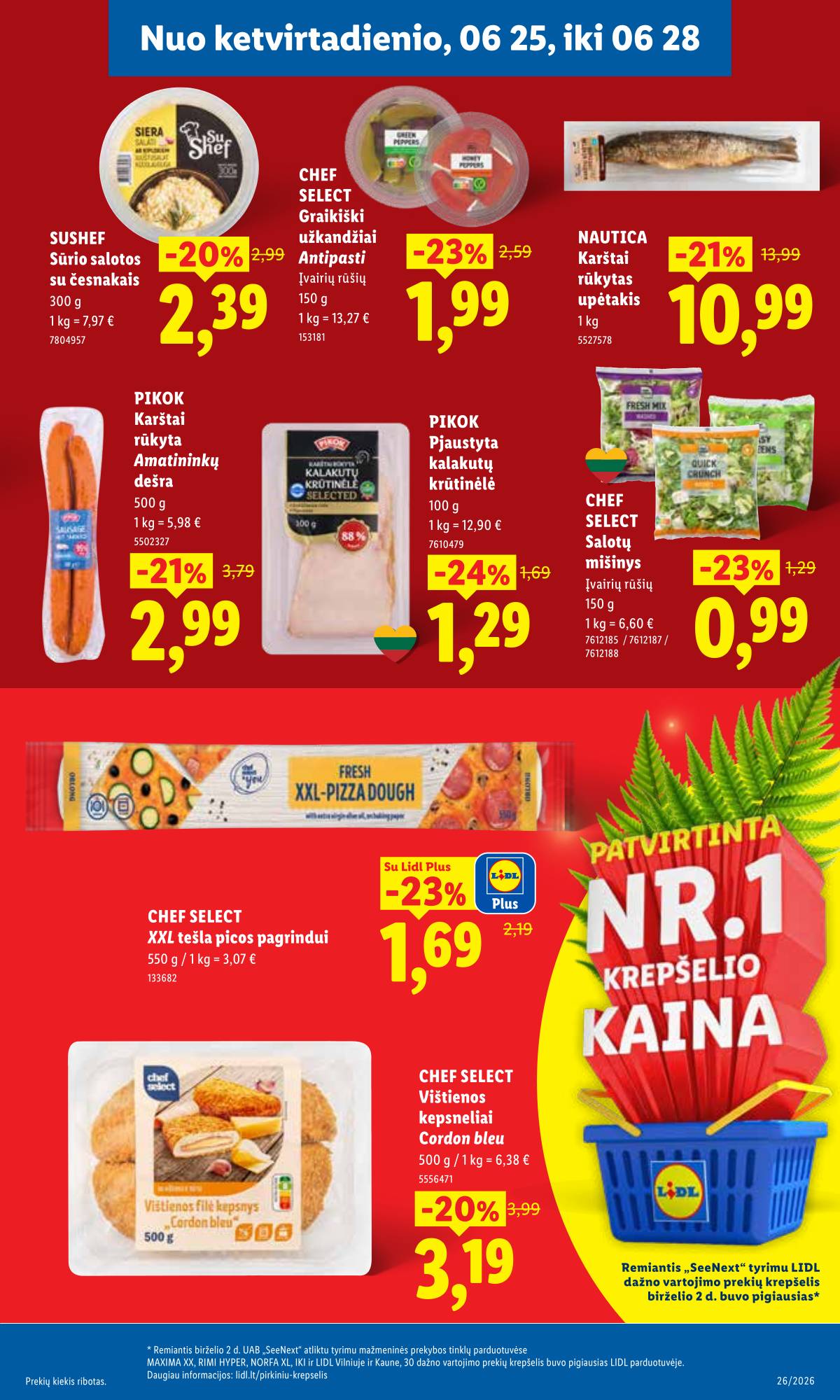 Lidl - LIDL SAVAITĖS Maisto prekių akcijų leidinys 33 puslapis