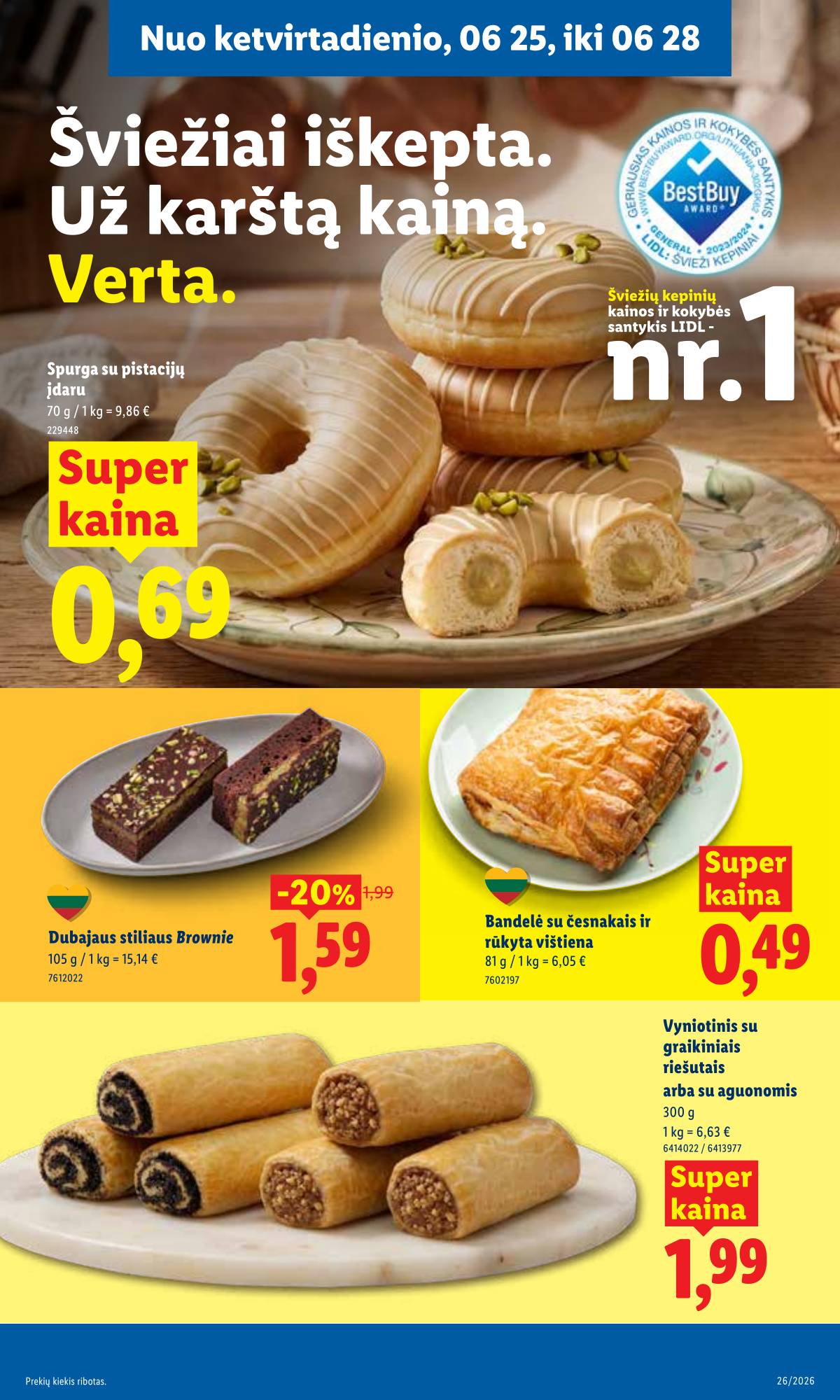 Lidl - LIDL SAVAITĖS Maisto prekių akcijų leidinys 35 puslapis