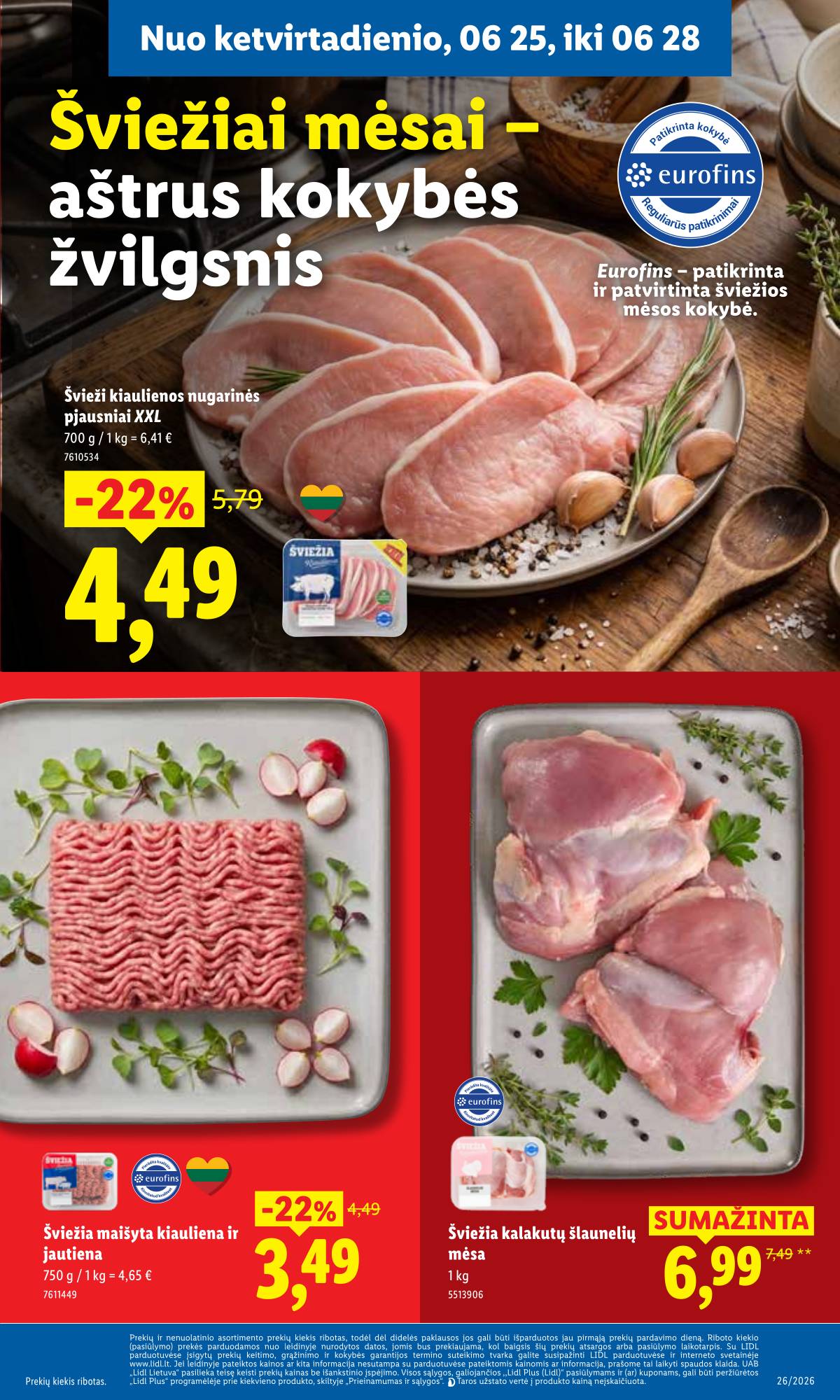Lidl - LIDL SAVAITĖS Maisto prekių akcijų leidinys 39 puslapis