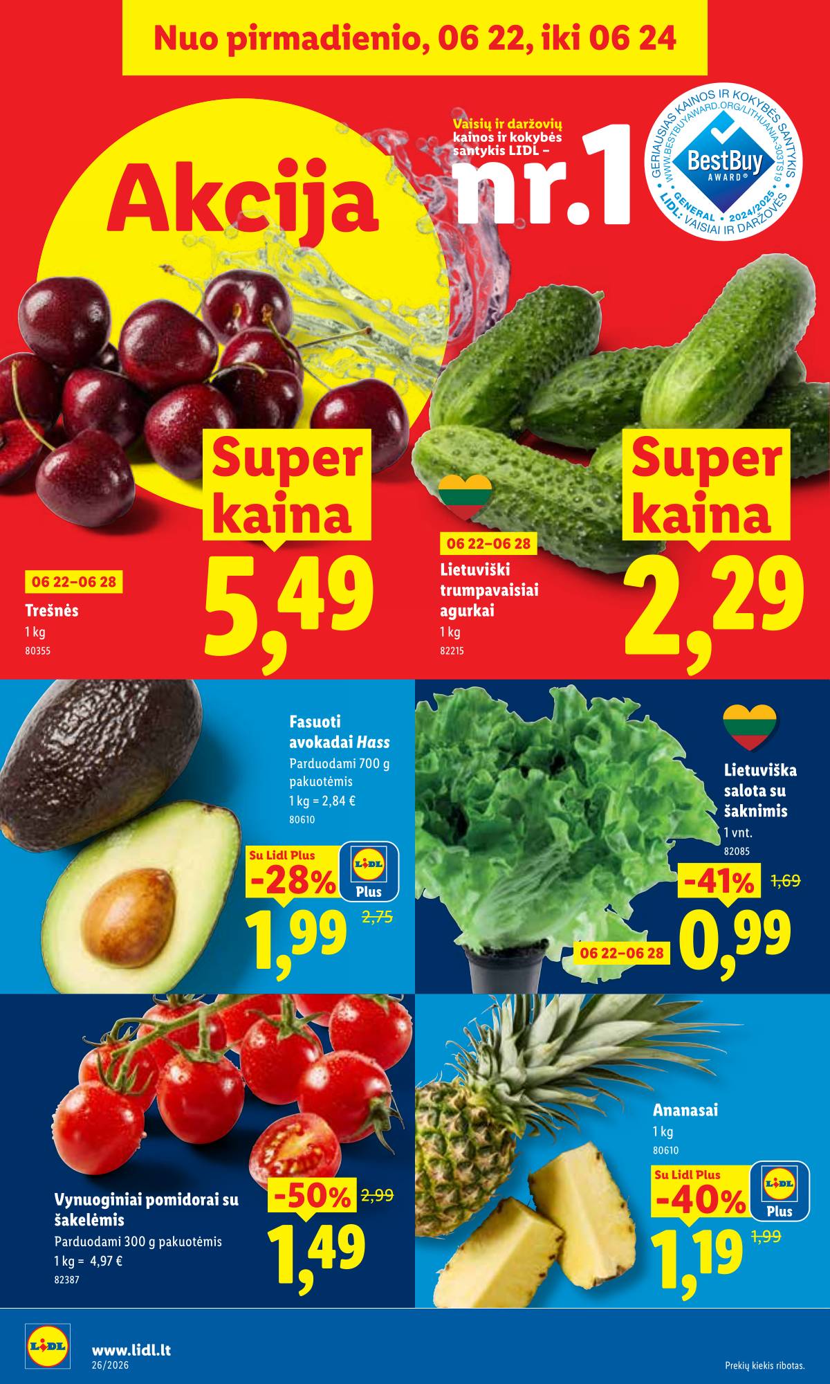 Lidl - LIDL SAVAITĖS Maisto prekių akcijų leidinys 4 puslapis