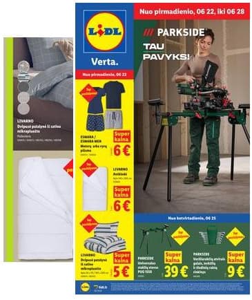 Lidl - LIDL Ne maisto prekių akcijų leidinys 2026-06-22 – 2026-06-28