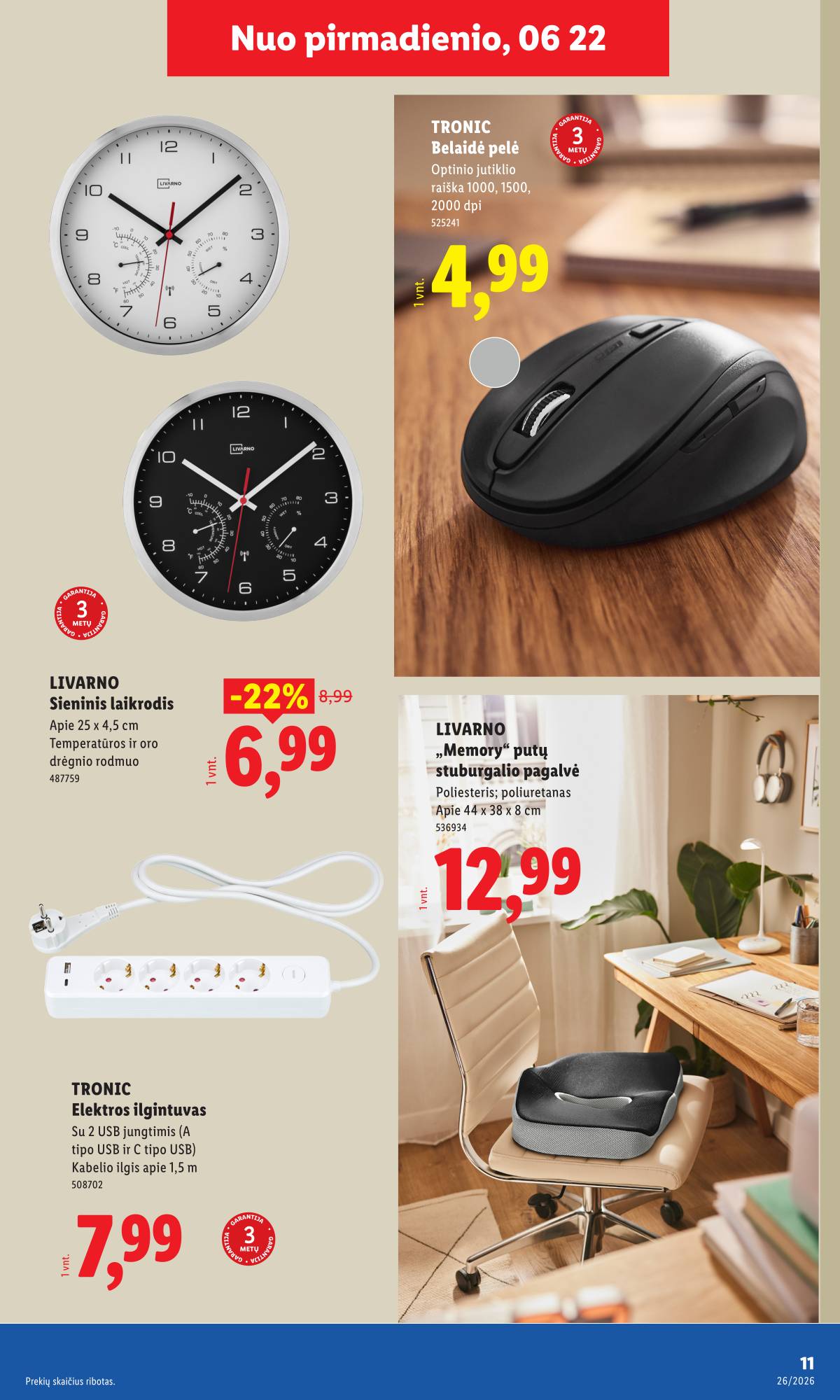 Lidl - LIDL Ne maisto prekių akcijų leidinys 11 puslapis