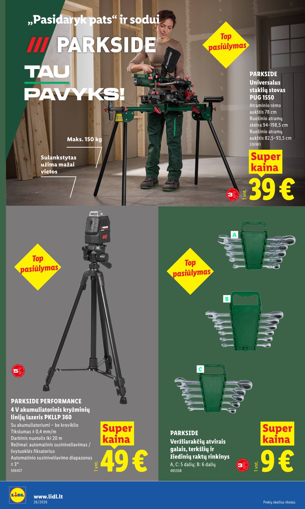 Lidl - LIDL Ne maisto prekių akcijų leidinys 12 puslapis