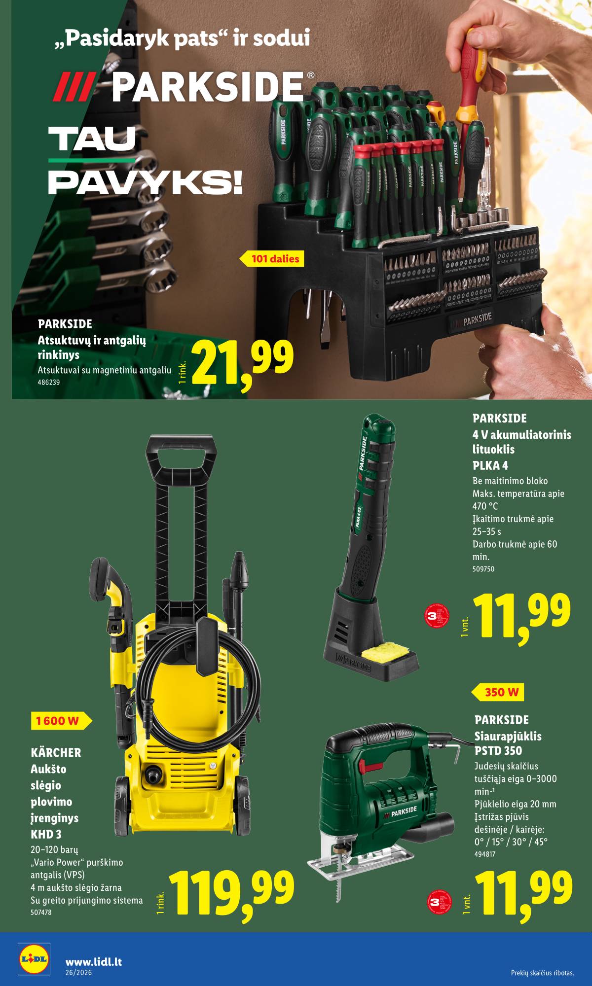 Lidl - LIDL Ne maisto prekių akcijų leidinys 16 puslapis