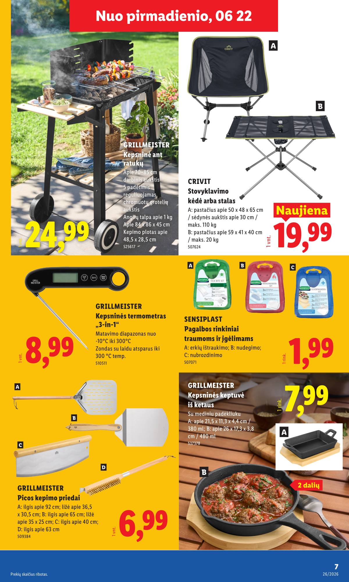 Lidl - LIDL Ne maisto prekių akcijų leidinys 7 puslapis