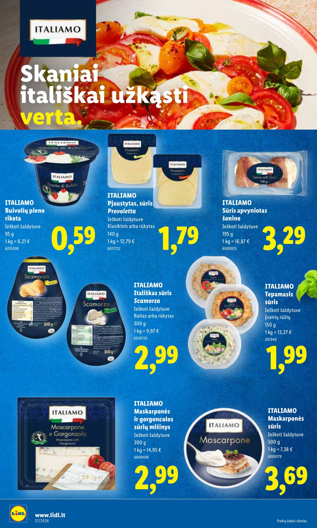 Lidl - LIDL SAVAITĖS Maisto prekių akcijų leidinys 12 puslapis