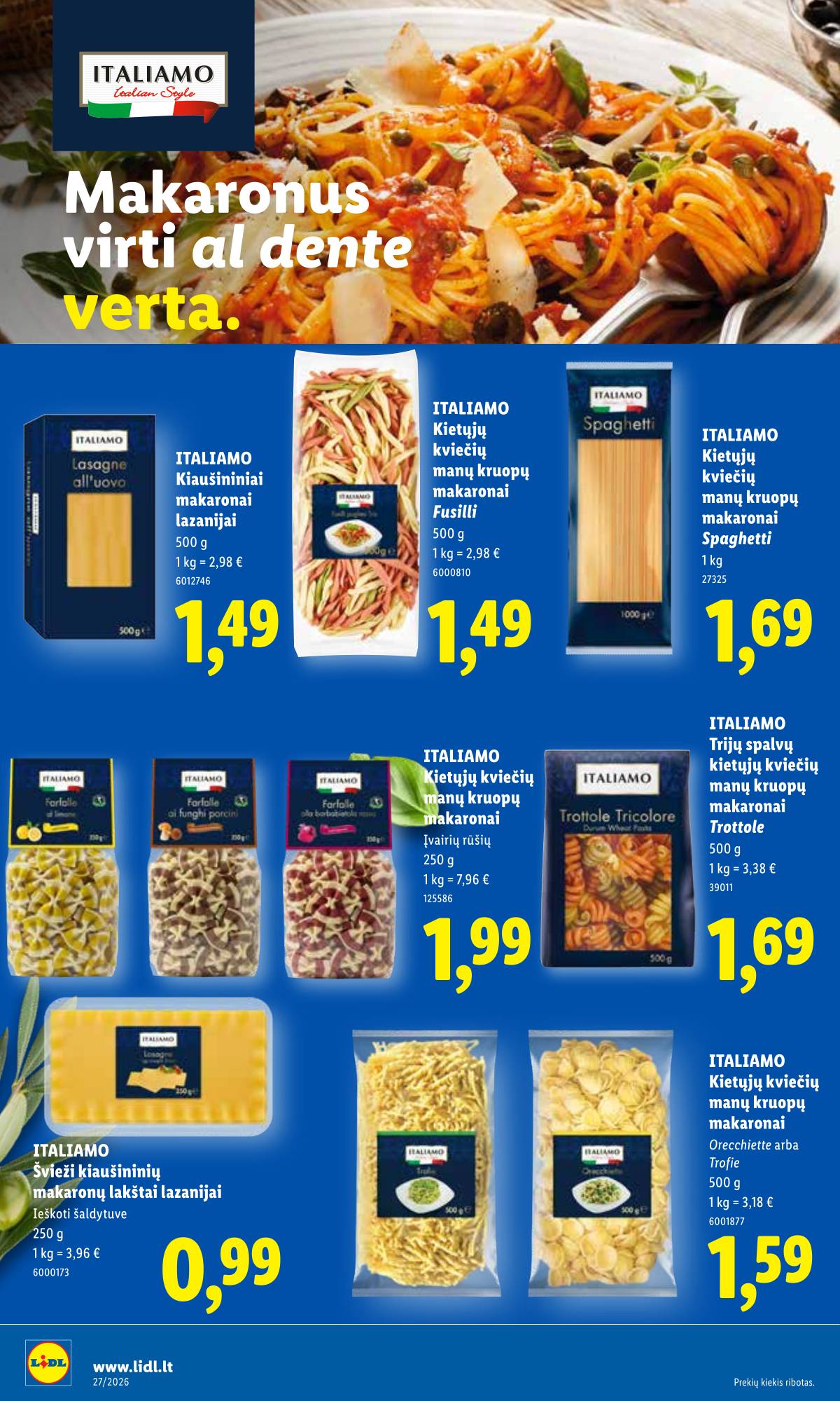 Lidl - LIDL SAVAITĖS Maisto prekių akcijų leidinys 14 puslapis