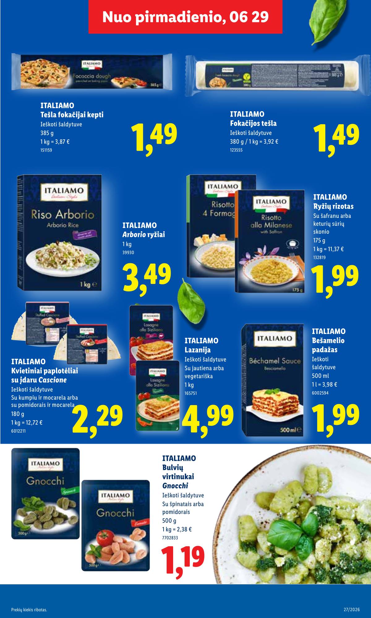 Lidl - LIDL SAVAITĖS Maisto prekių akcijų leidinys 15 puslapis