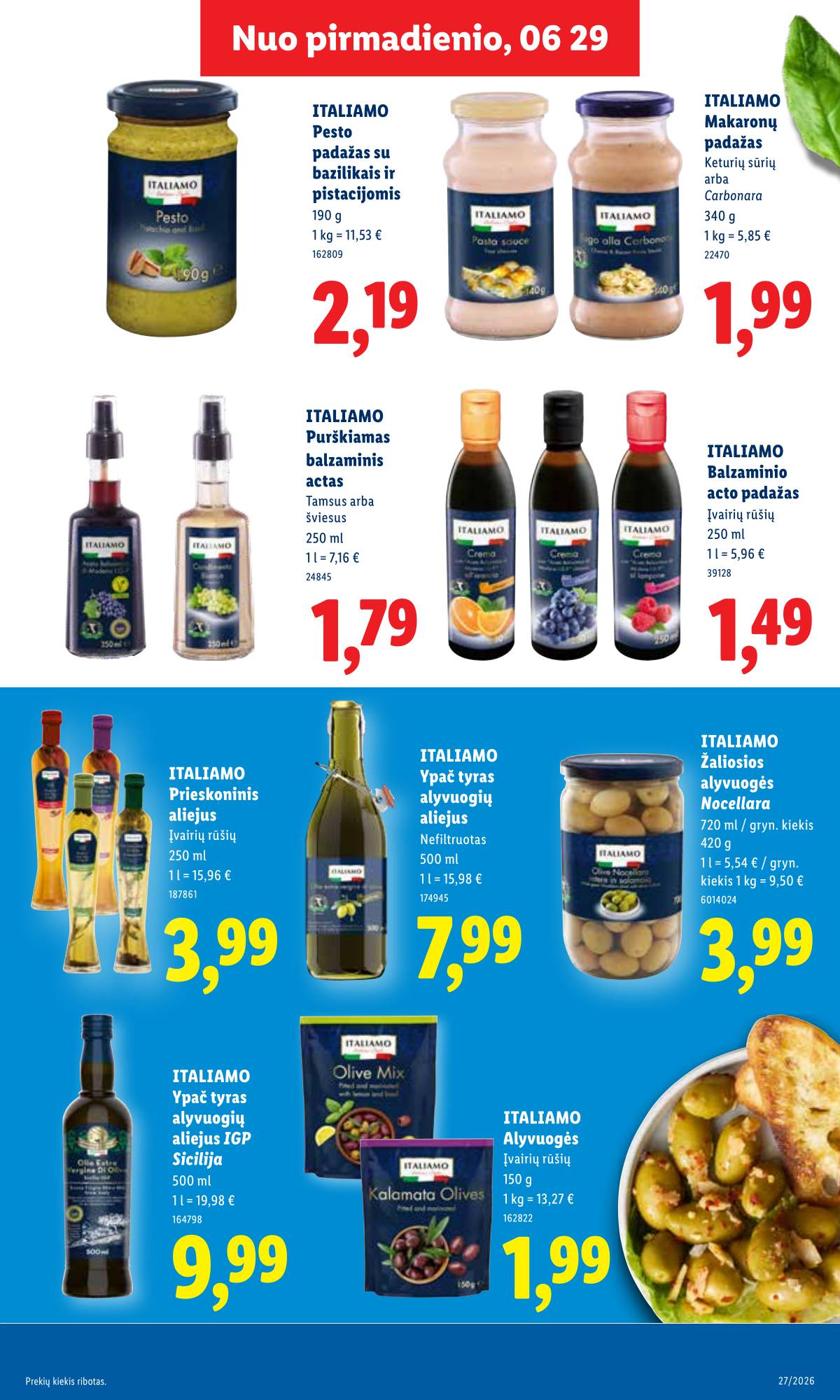 Lidl - LIDL SAVAITĖS Maisto prekių akcijų leidinys 17 puslapis