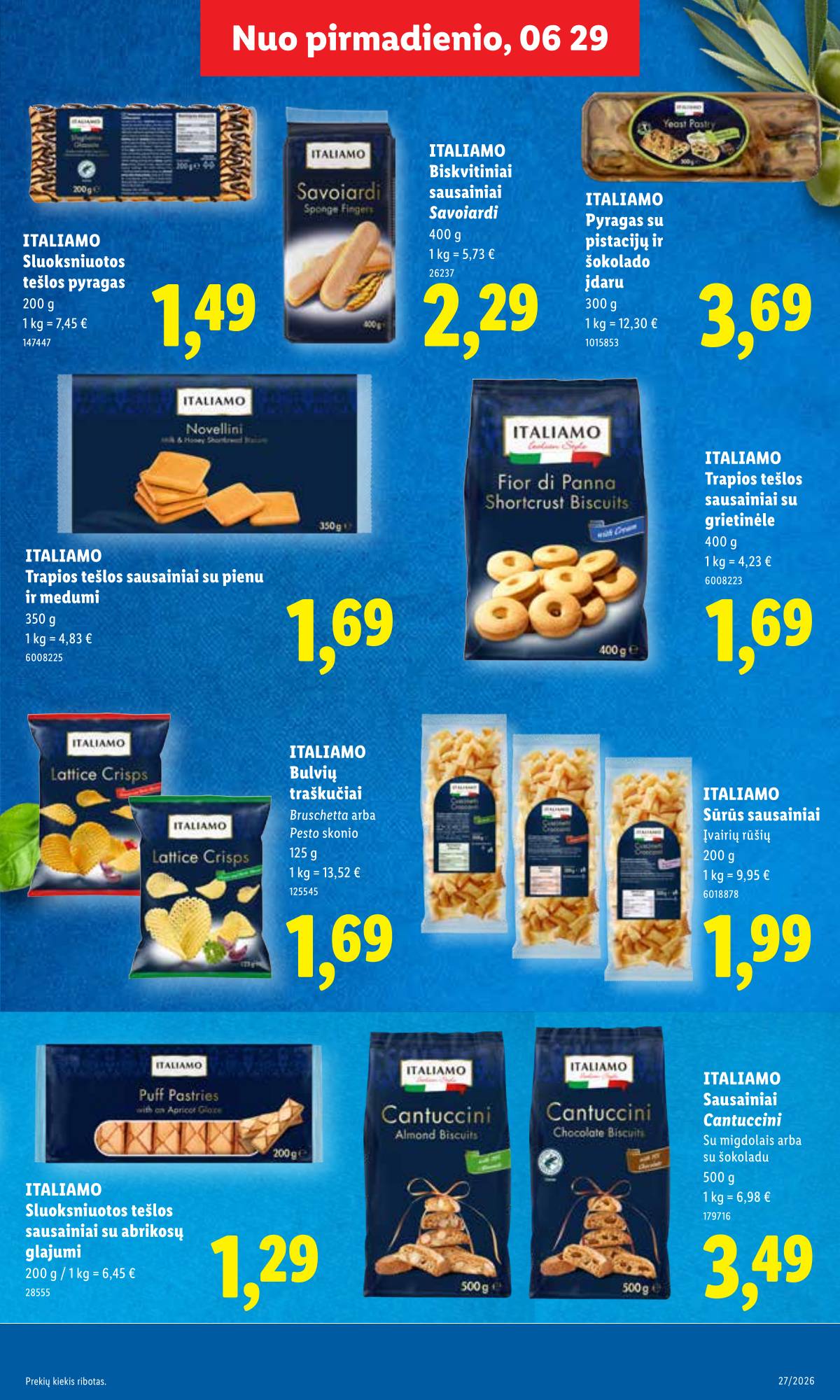 Lidl - LIDL SAVAITĖS Maisto prekių akcijų leidinys 21 puslapis