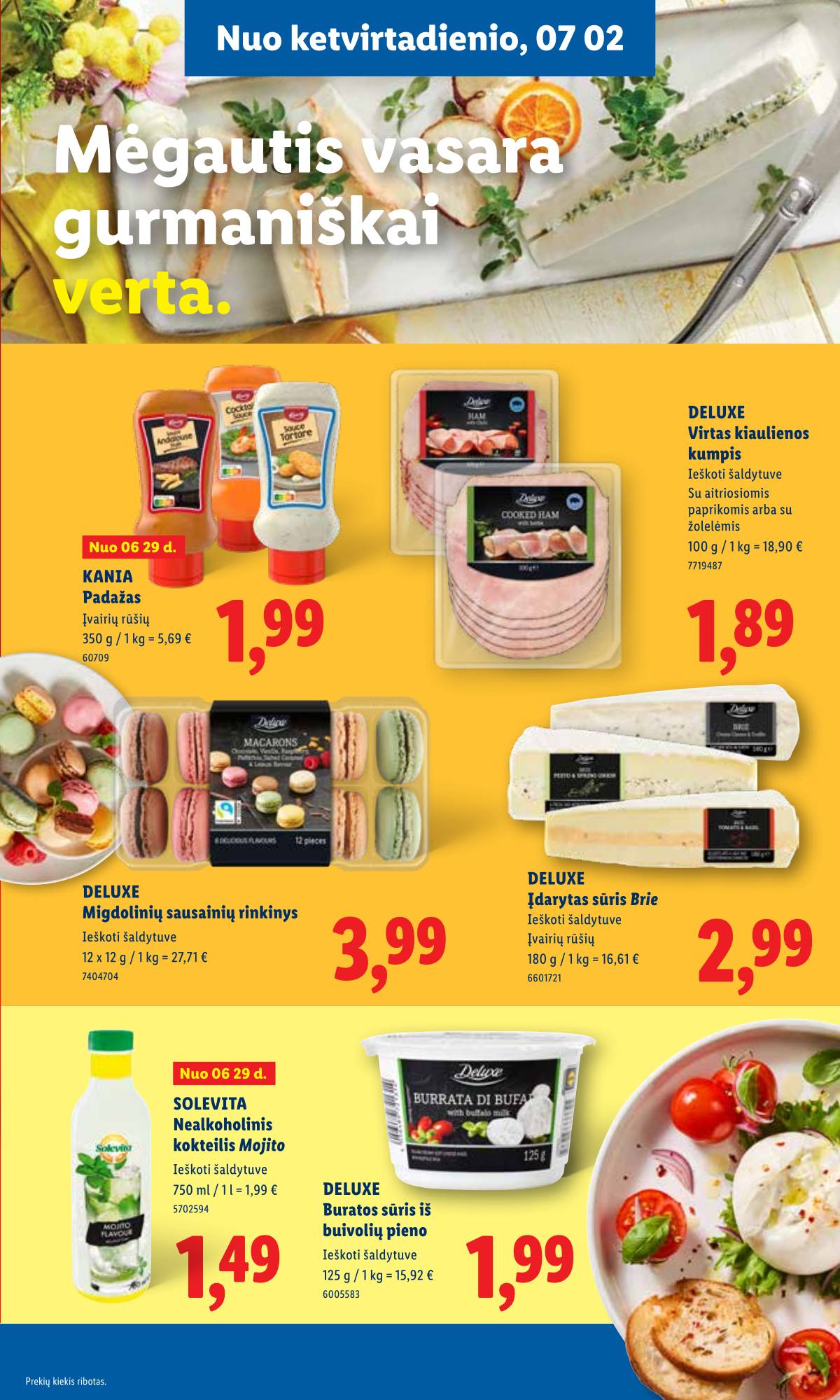 Lidl - LIDL SAVAITĖS Maisto prekių akcijų leidinys 33 puslapis