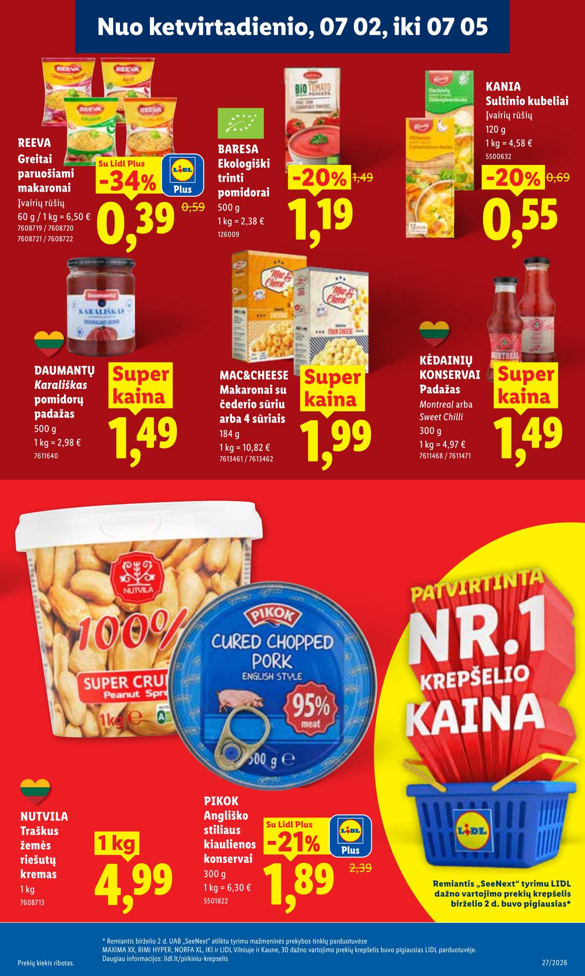 Lidl - LIDL SAVAITĖS Maisto prekių akcijų leidinys 35 puslapis