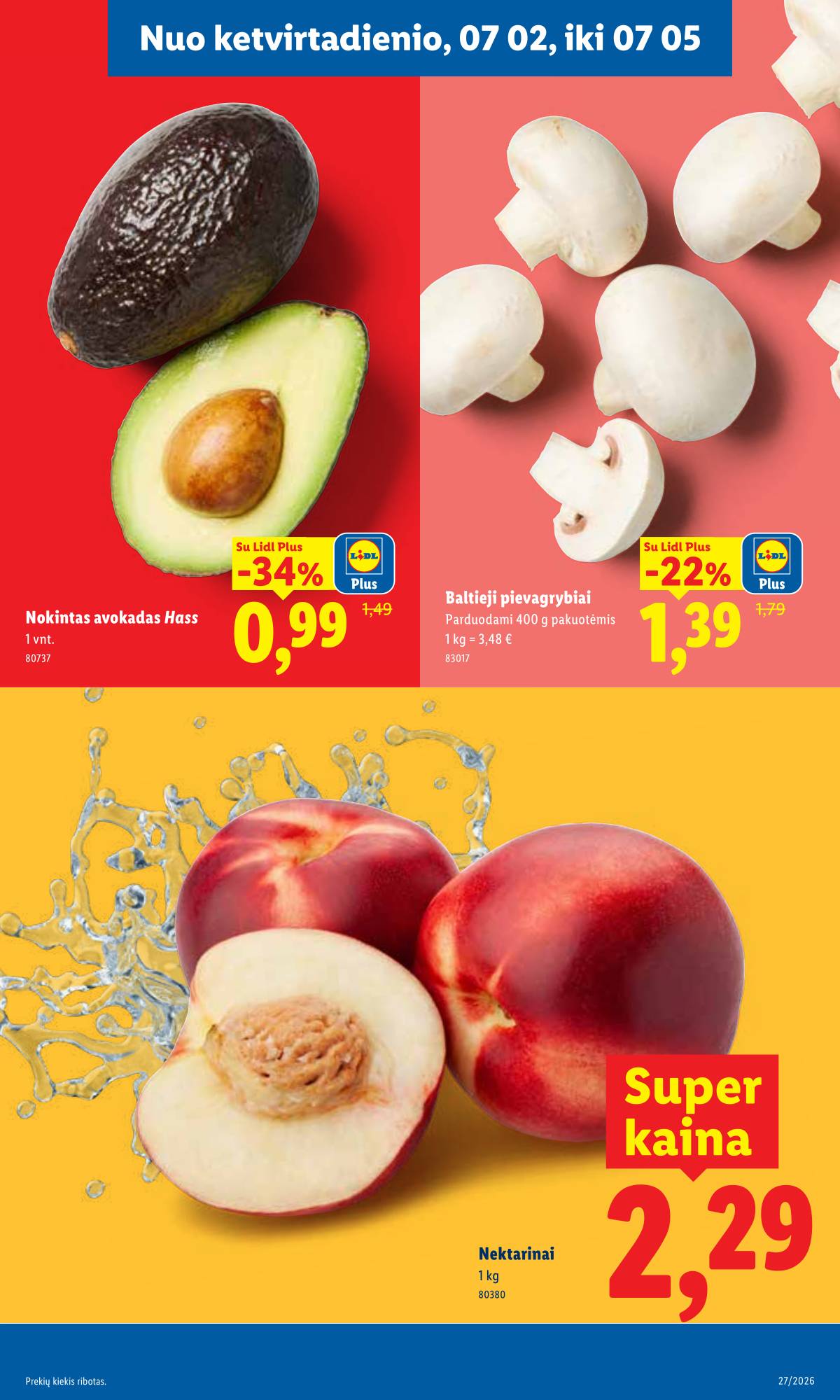 Lidl - LIDL SAVAITĖS Maisto prekių akcijų leidinys 39 puslapis