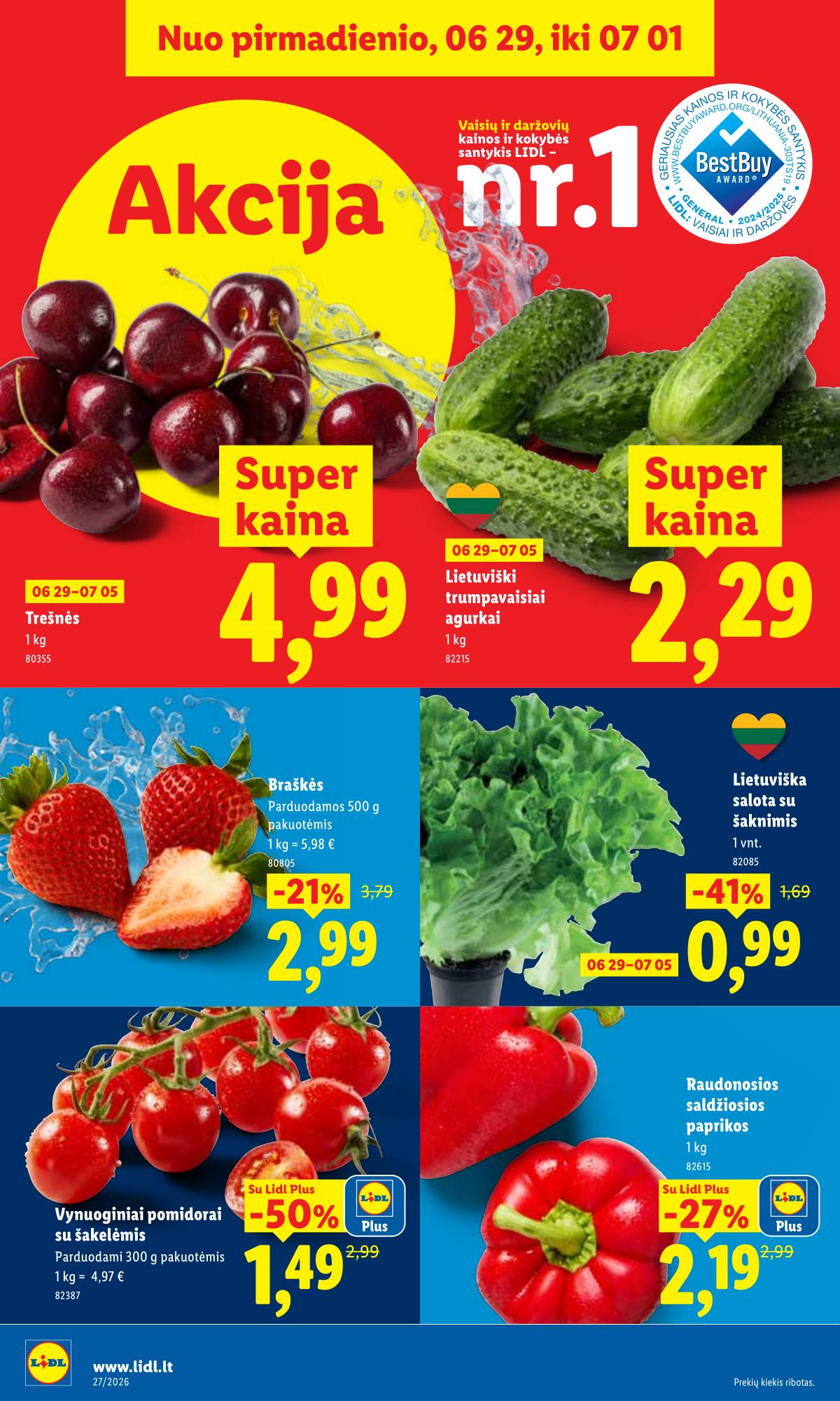 Lidl - LIDL SAVAITĖS Maisto prekių akcijų leidinys 4 puslapis