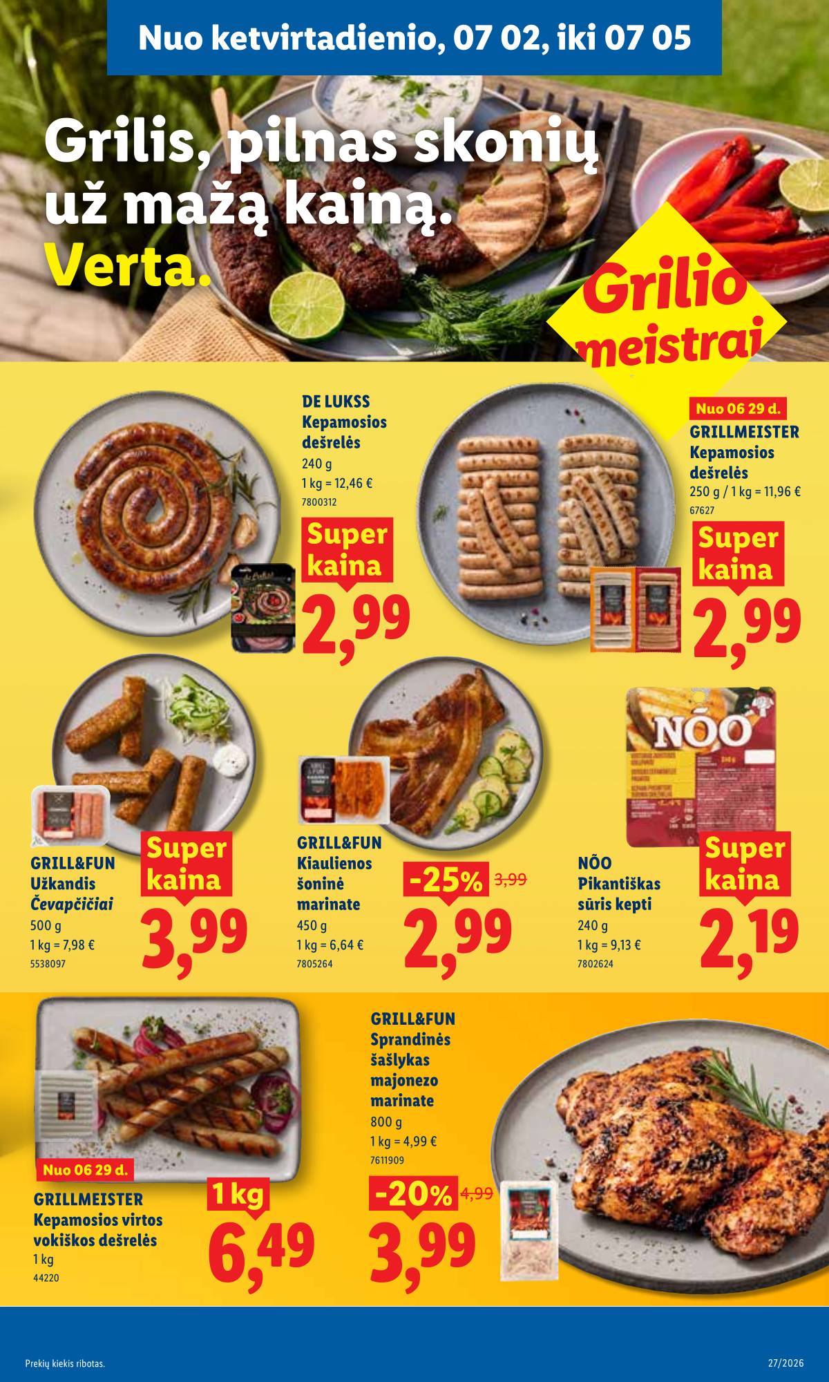 Lidl - LIDL SAVAITĖS Maisto prekių akcijų leidinys 41 puslapis