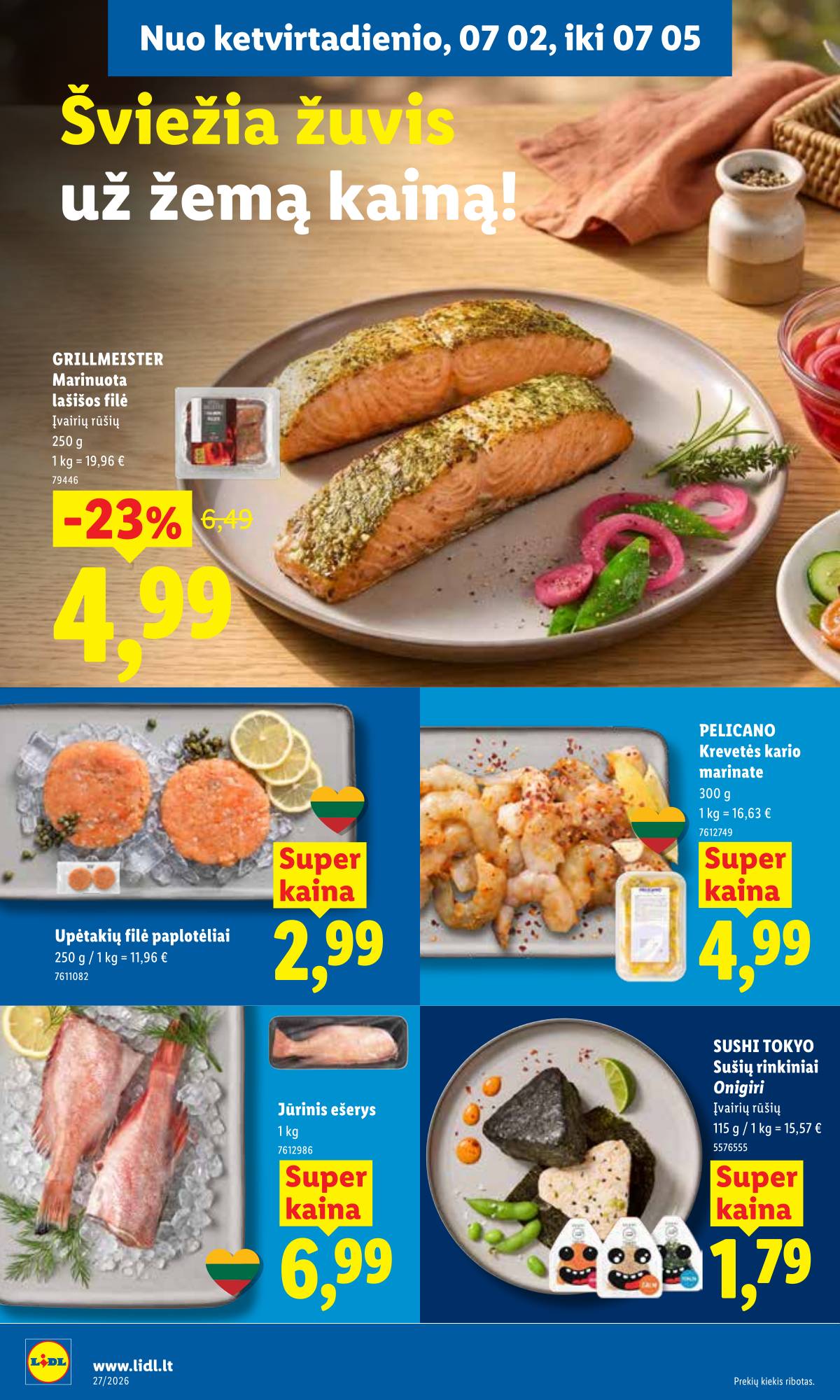 Lidl - LIDL SAVAITĖS Maisto prekių akcijų leidinys 42 puslapis