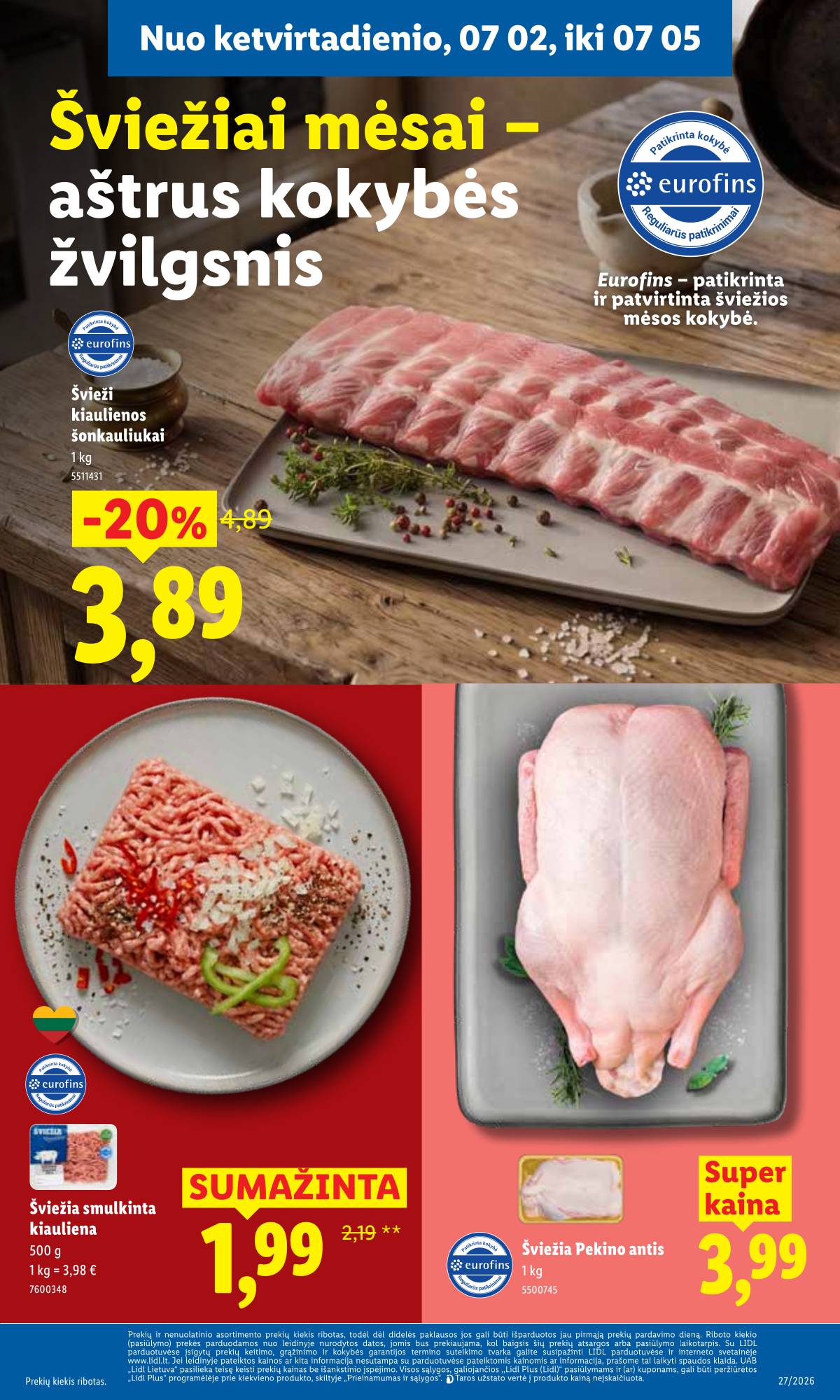 Lidl - LIDL SAVAITĖS Maisto prekių akcijų leidinys 43 puslapis