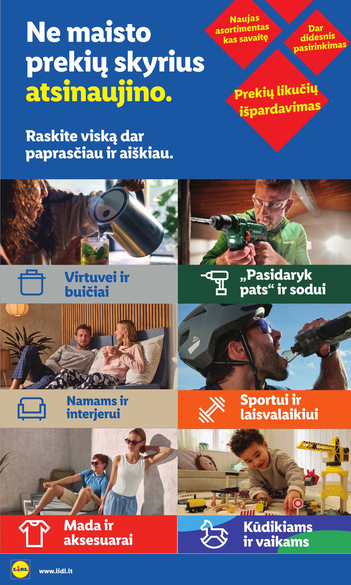 Lidl - LIDL Ne maisto prekių akcijų leidinys 13 puslapis