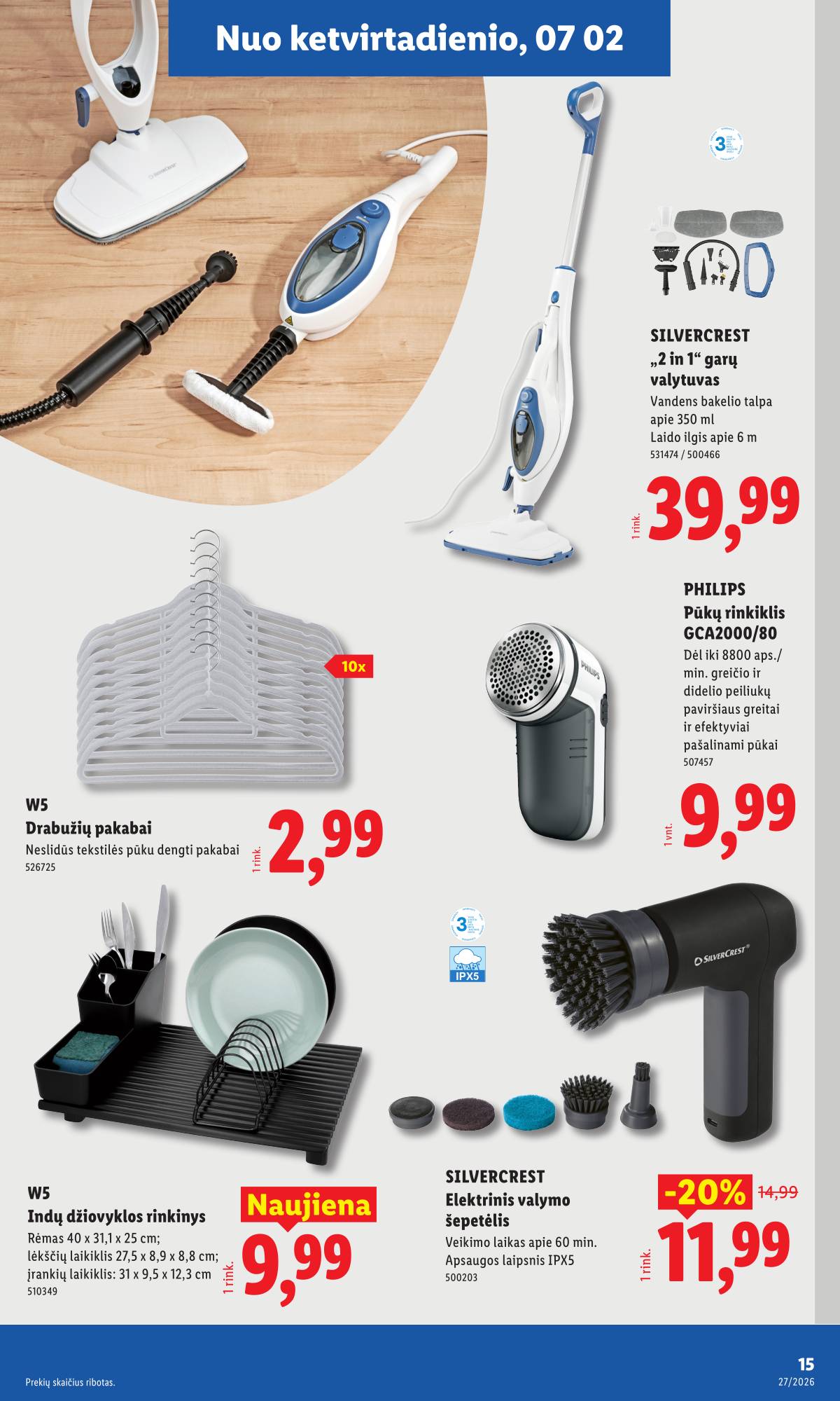 Lidl - LIDL Ne maisto prekių akcijų leidinys 15 puslapis