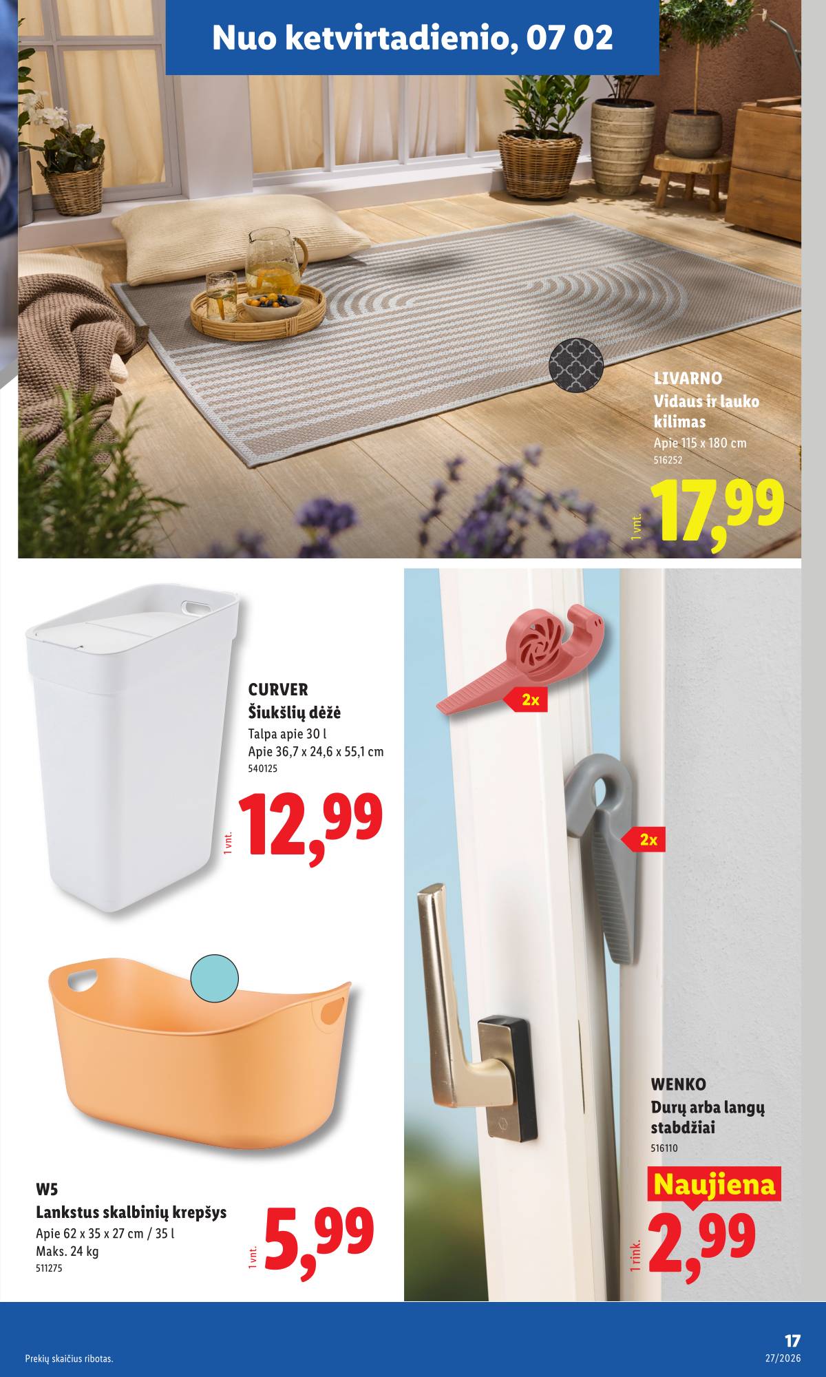 Lidl - LIDL Ne maisto prekių akcijų leidinys 17 puslapis