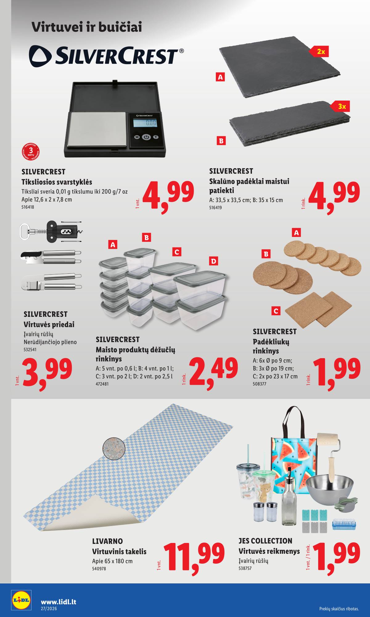 Lidl - LIDL Ne maisto prekių akcijų leidinys 22 puslapis